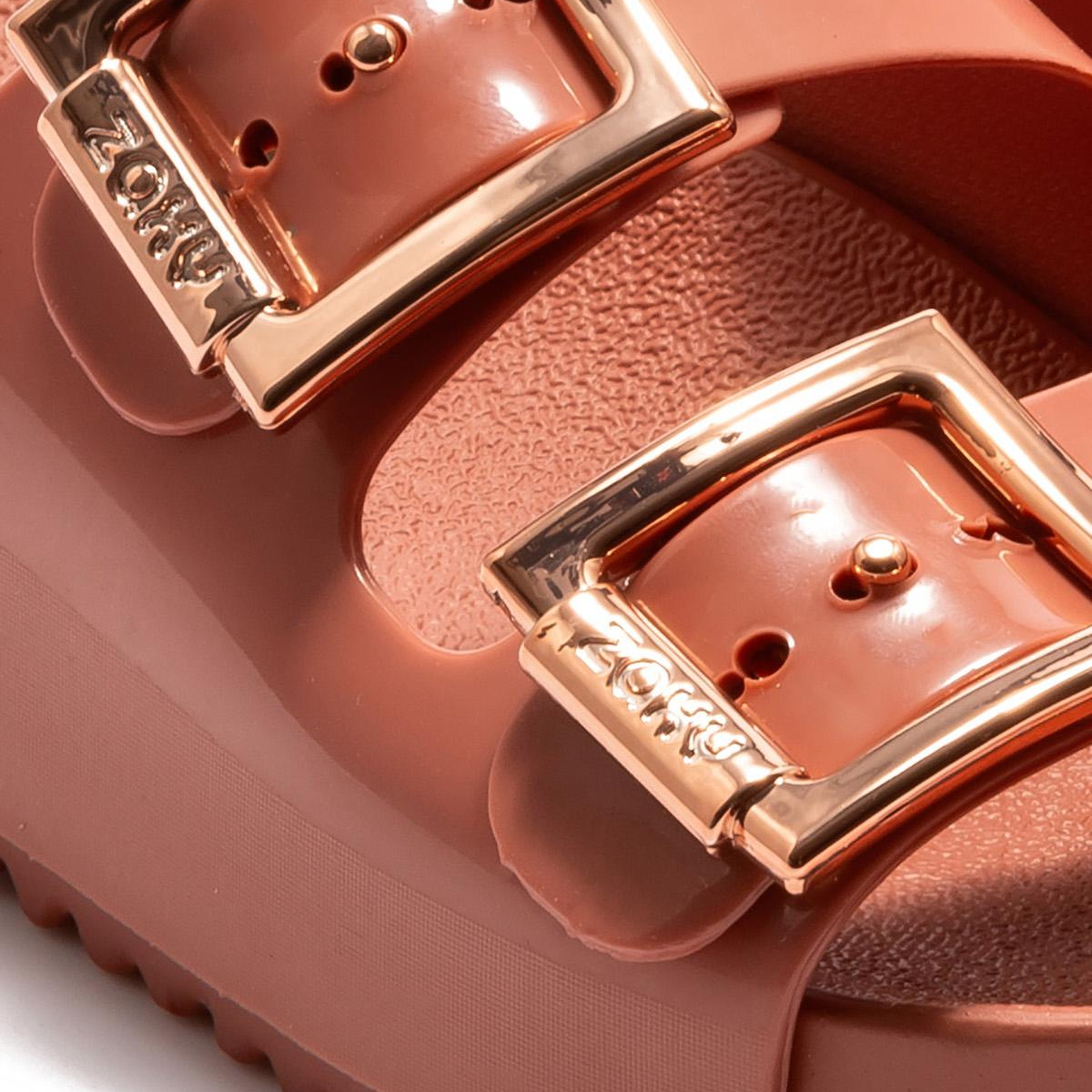 Partner Çift Bantlı Kadın Terlik Pudra 35/42