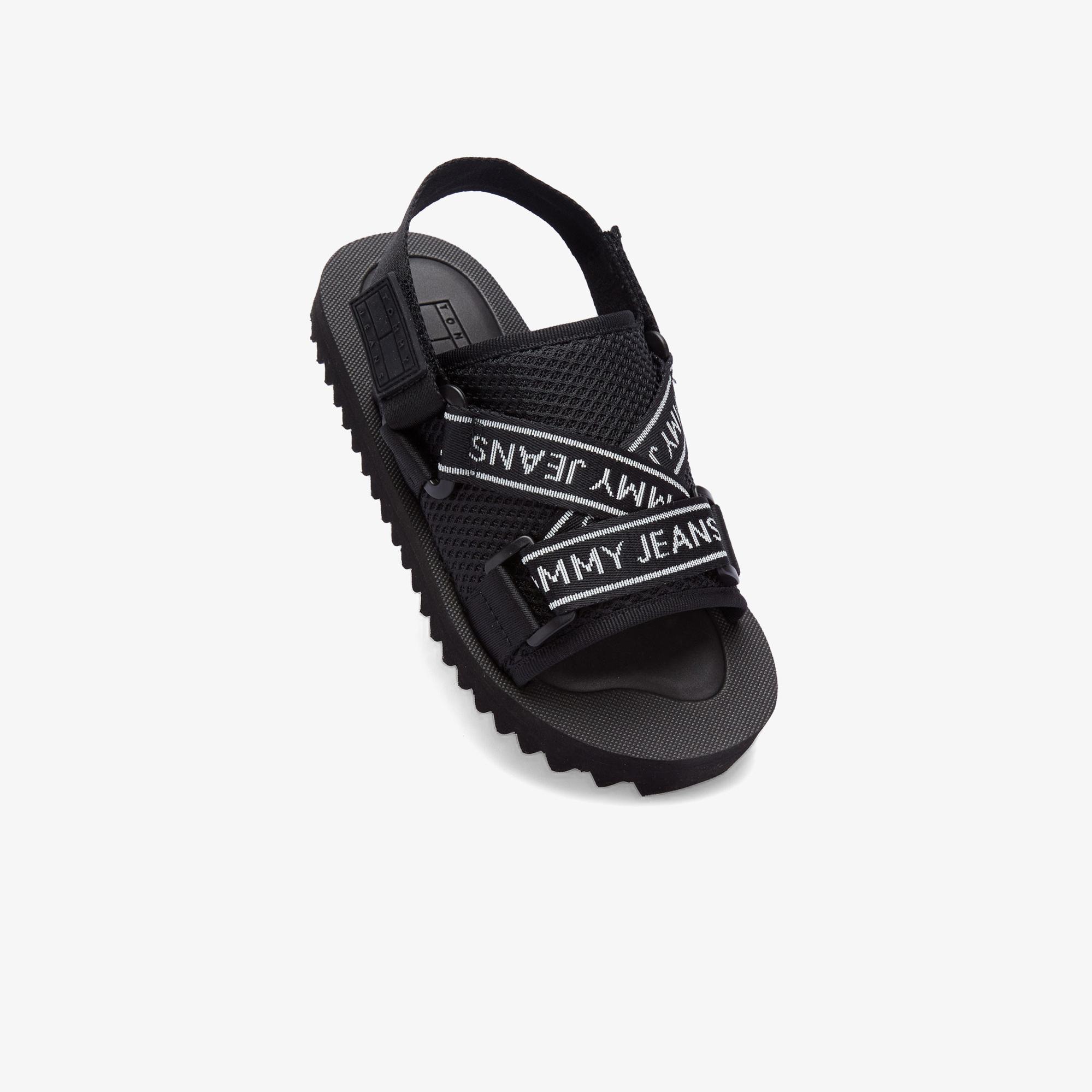 Tommy Jeans Premium Eva Kadın Siyah Sandalet