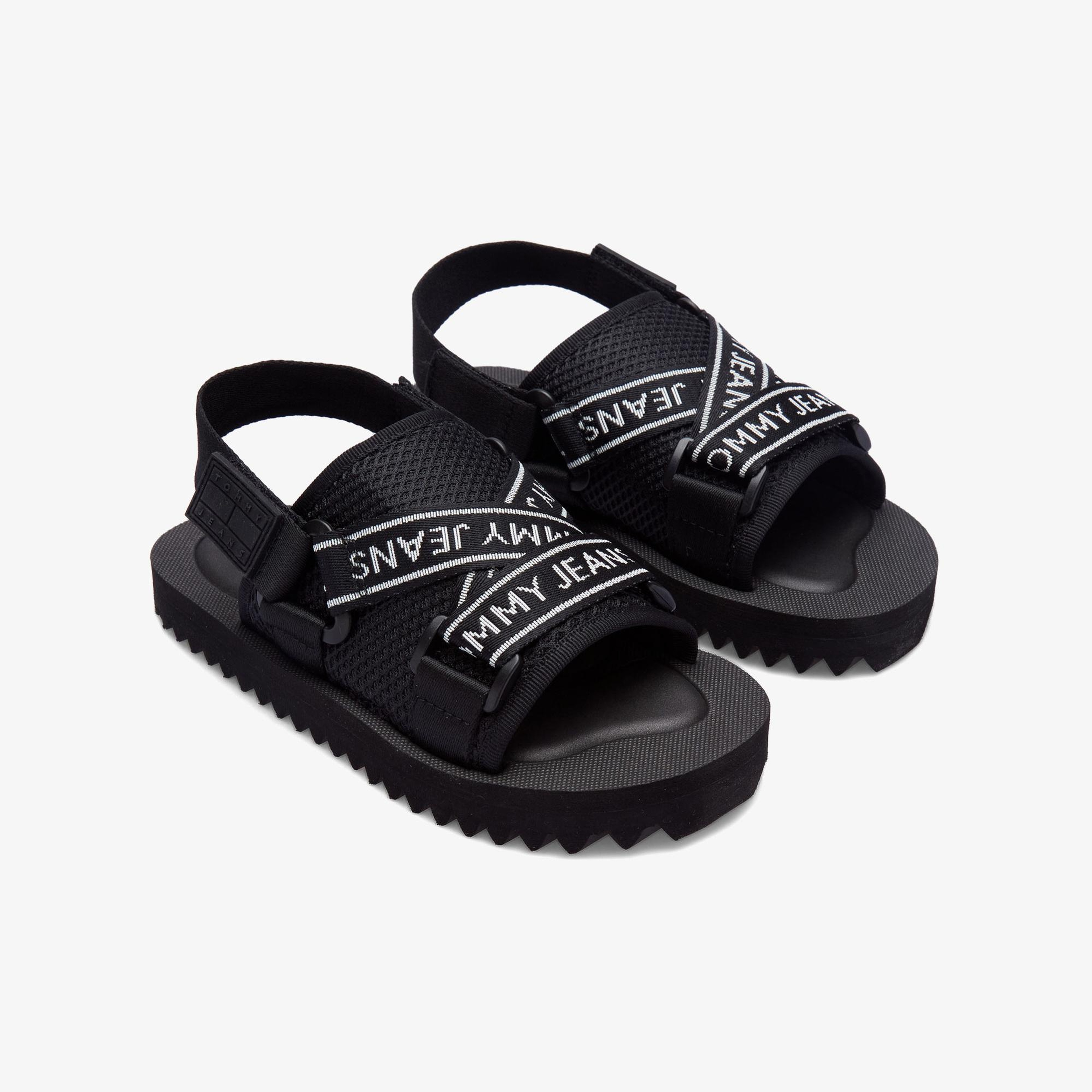 Tommy Jeans Premium Eva Kadın Siyah Sandalet