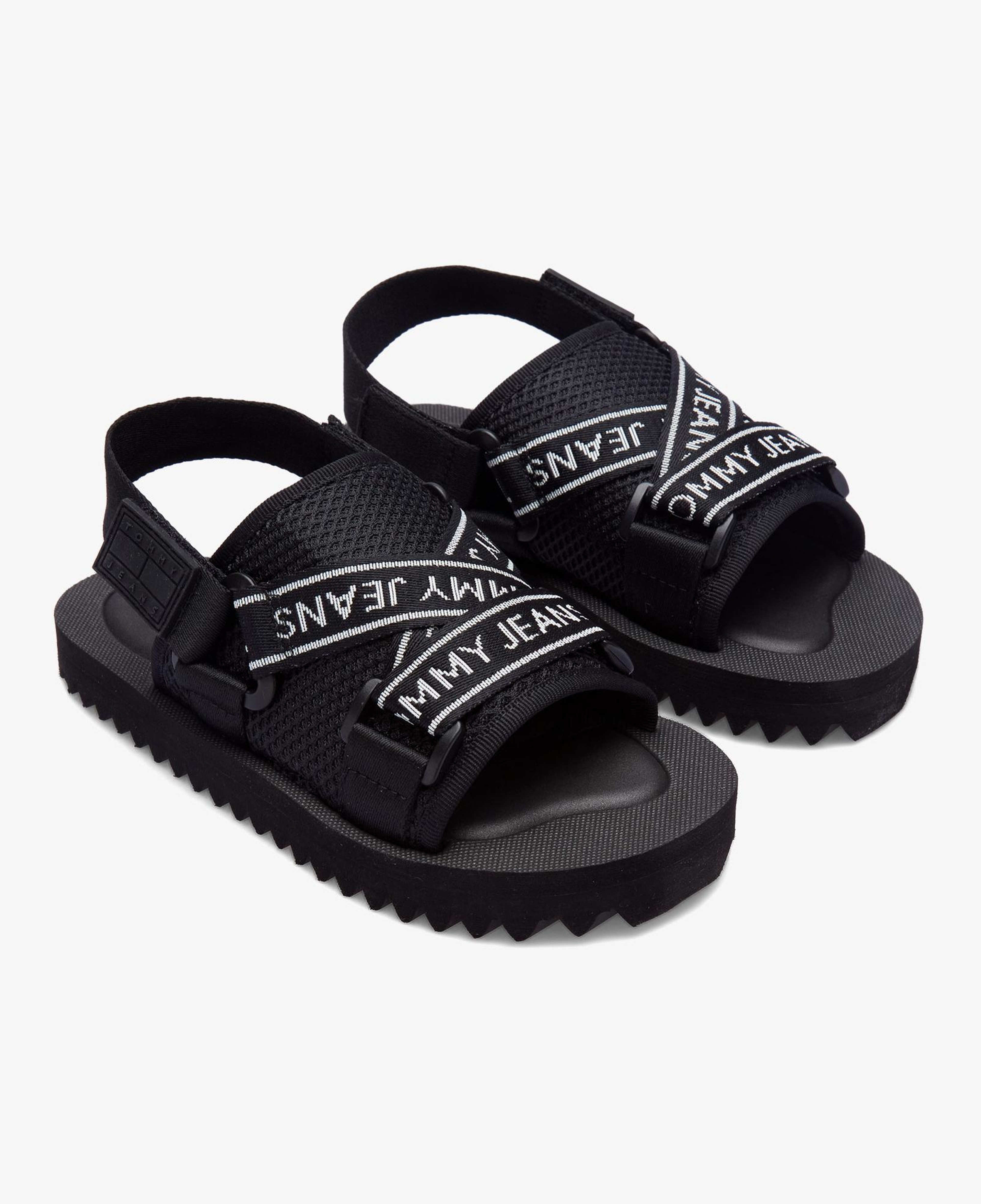 Tommy Jeans Premium Eva Kadın Siyah Sandalet