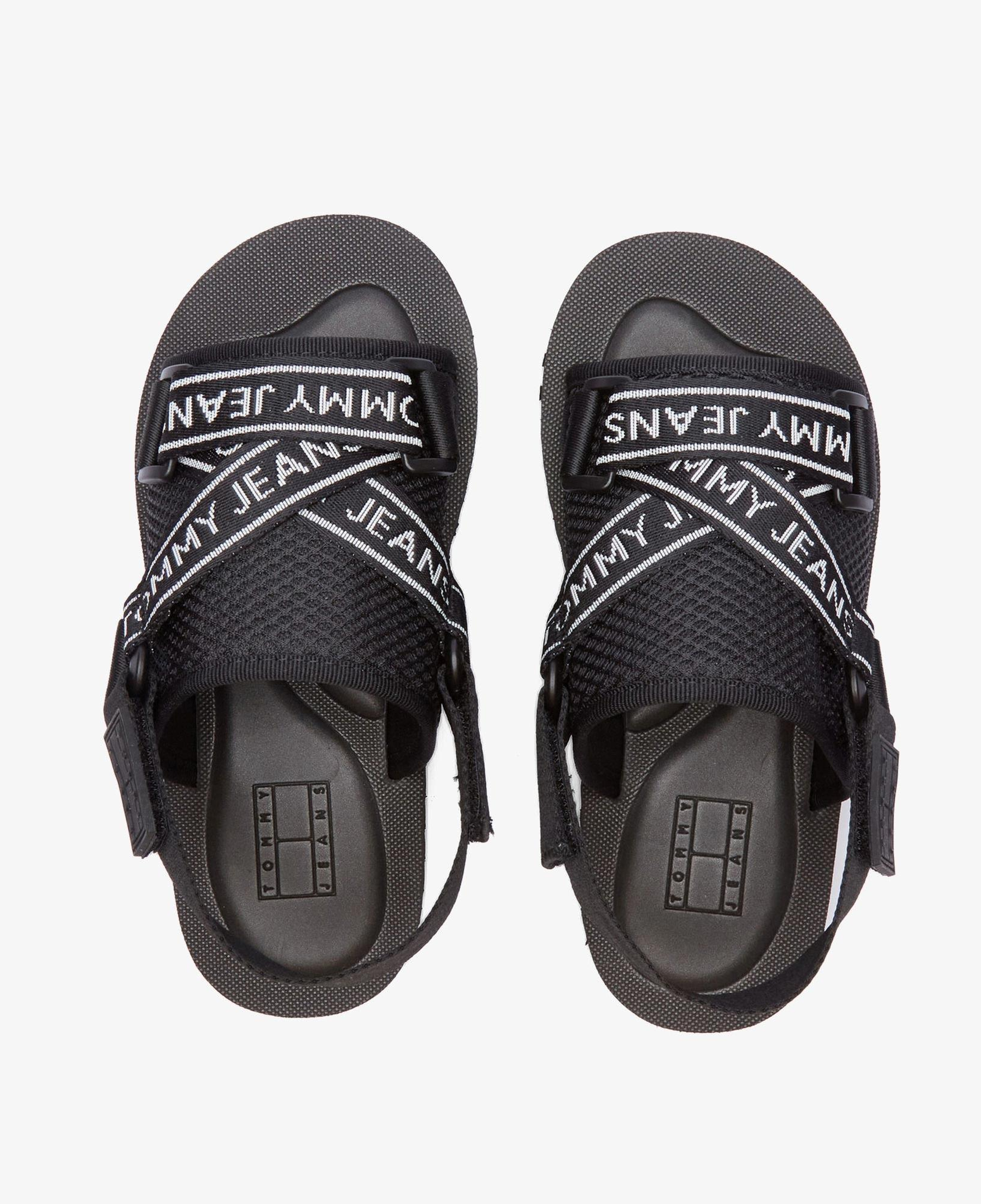 Tommy Jeans Premium Eva Kadın Siyah Sandalet