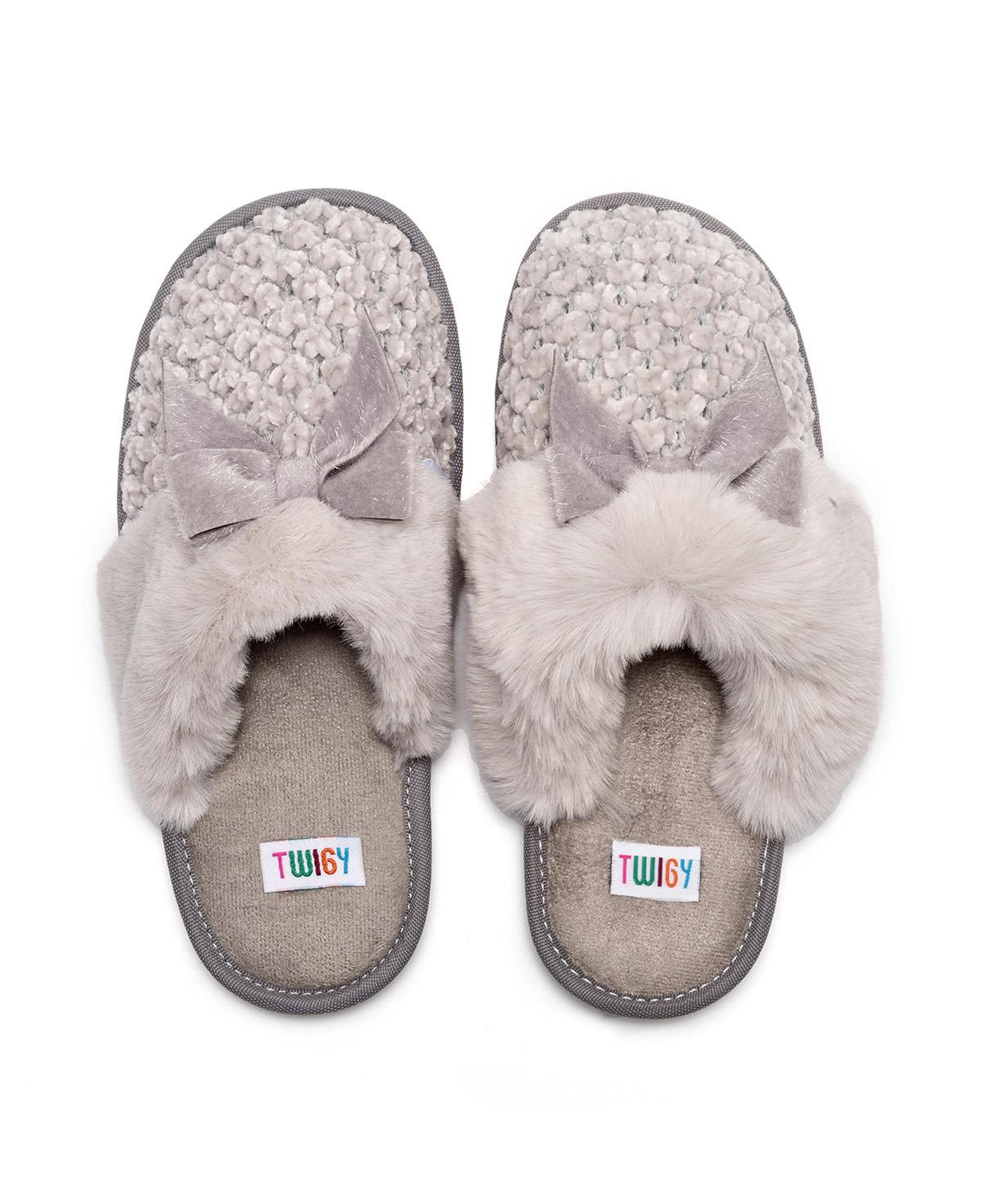 Ankita Kadın Ev Terliği Gri 36/41