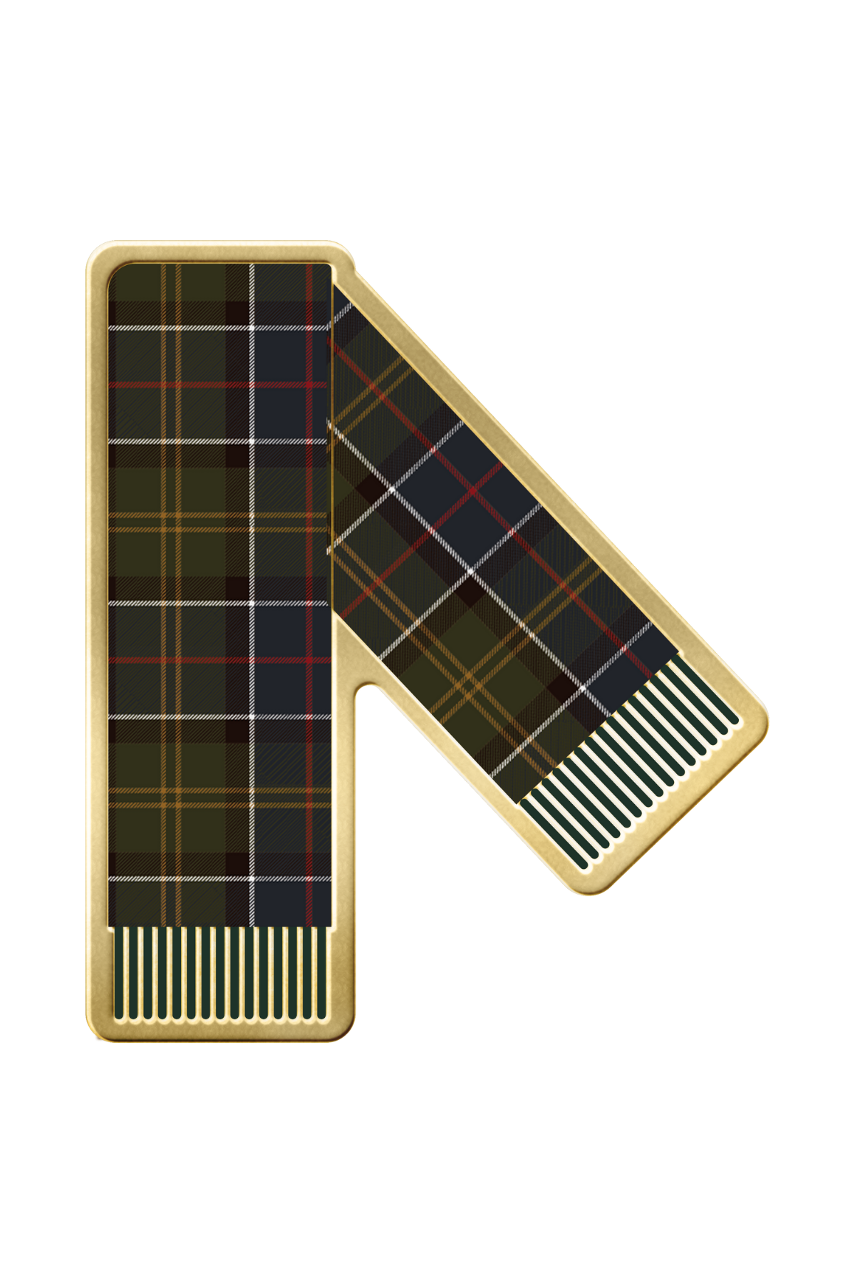 Barbour Tartan Scar Rozet