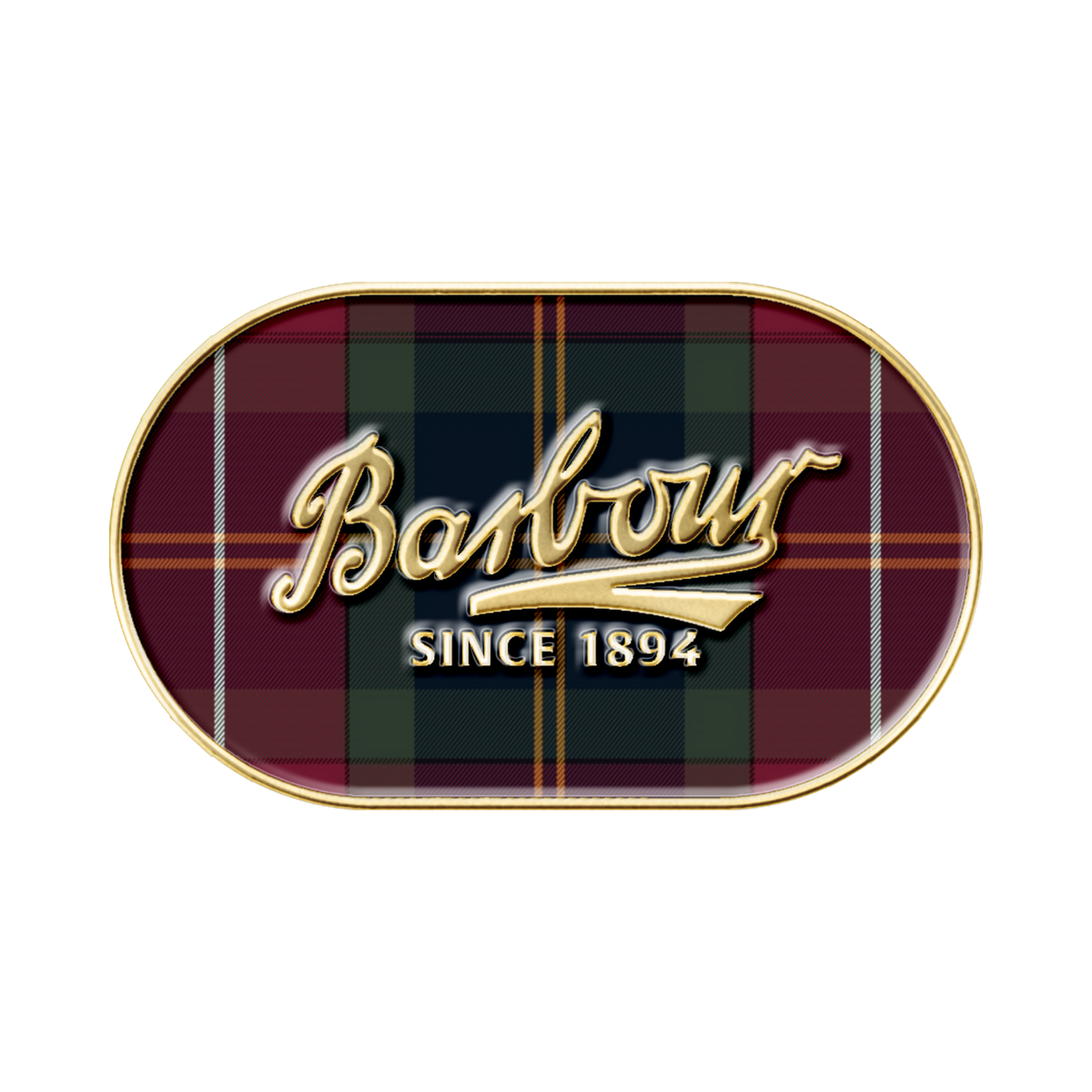 Barbour Festive Label Rozet