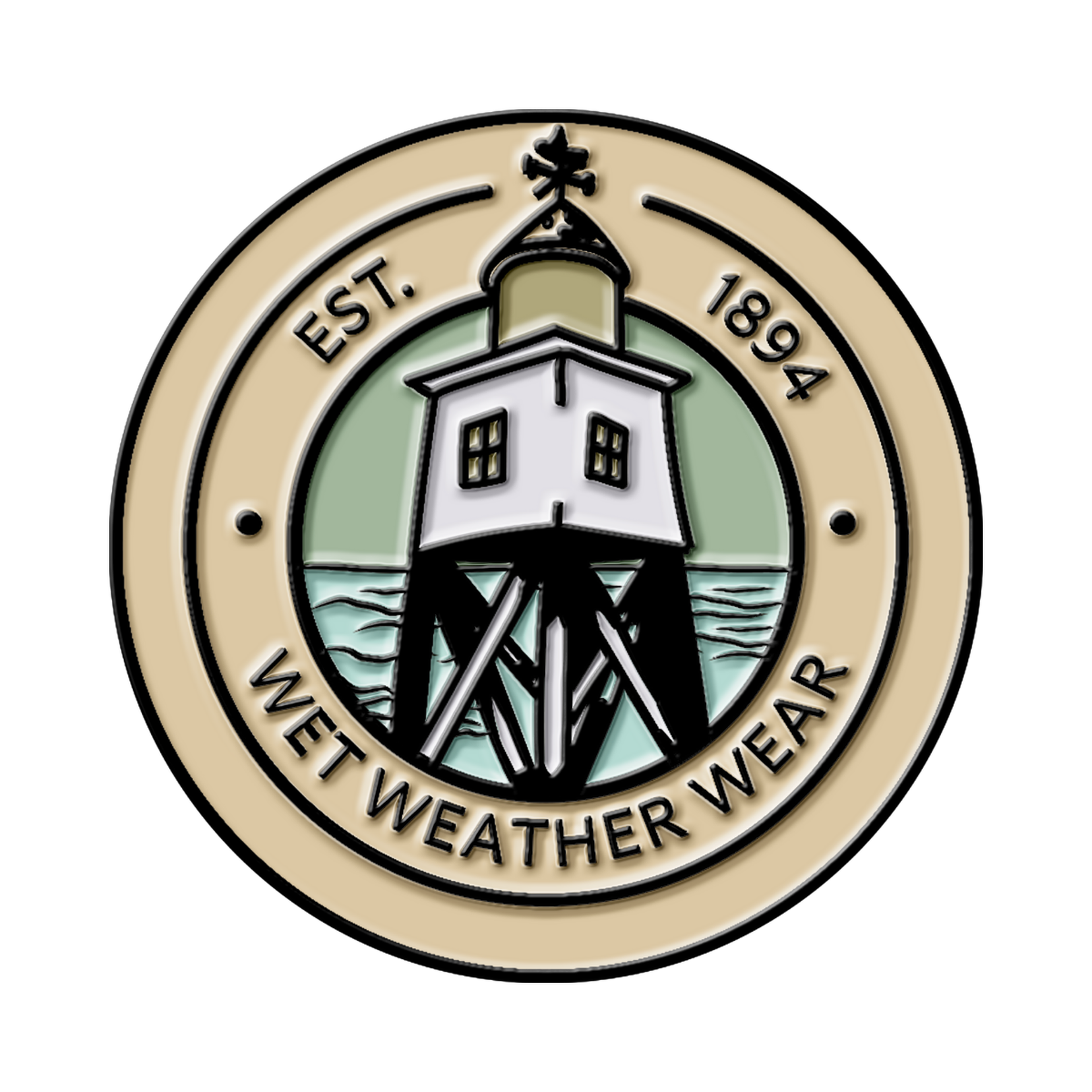 Barbour Lighthouse Rozet