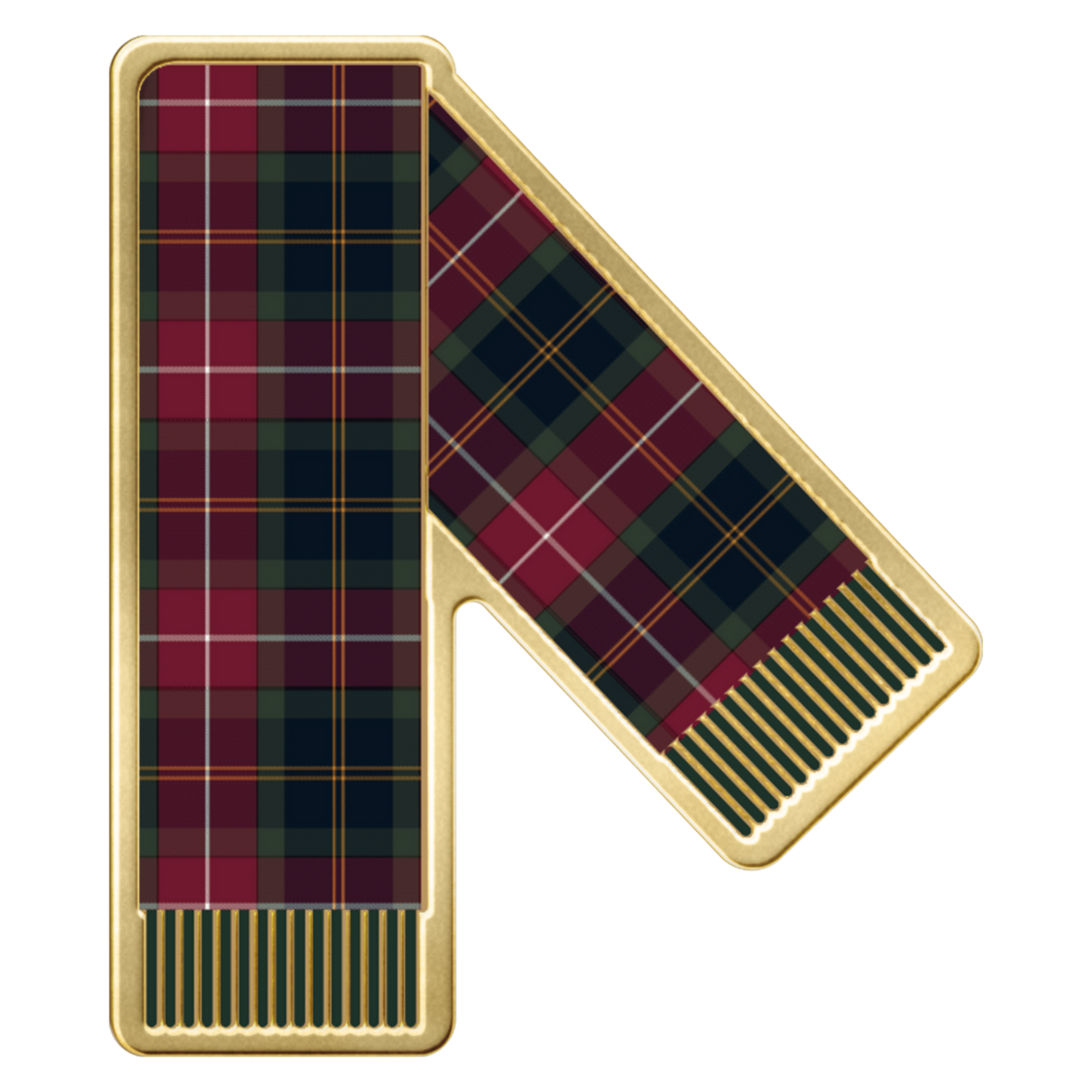 Barbour Festive Scarf Rozet