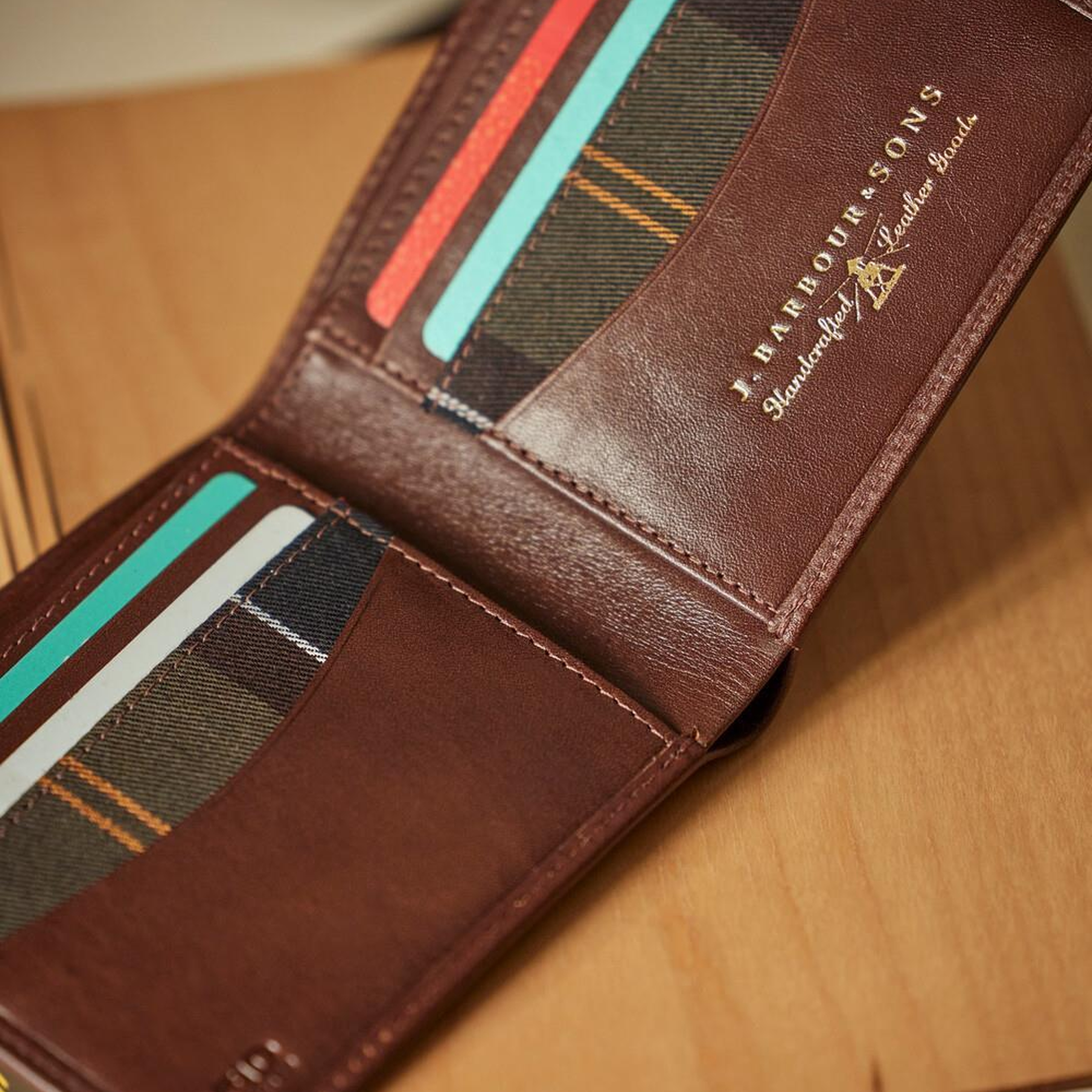 Barbour Colwell Leather Billfold Cüzdan