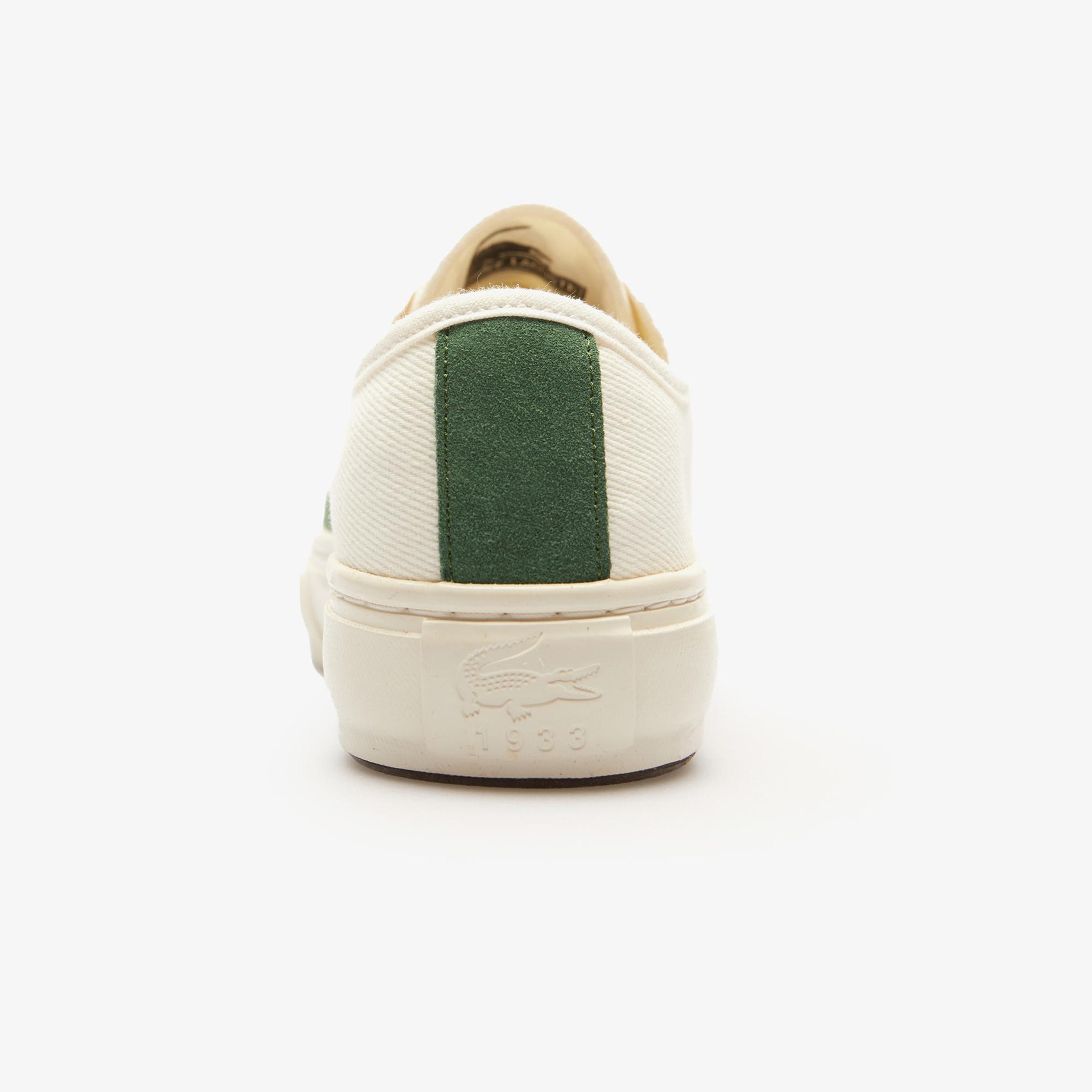 Lacoste Backcourt Erkek Krem Sneaker