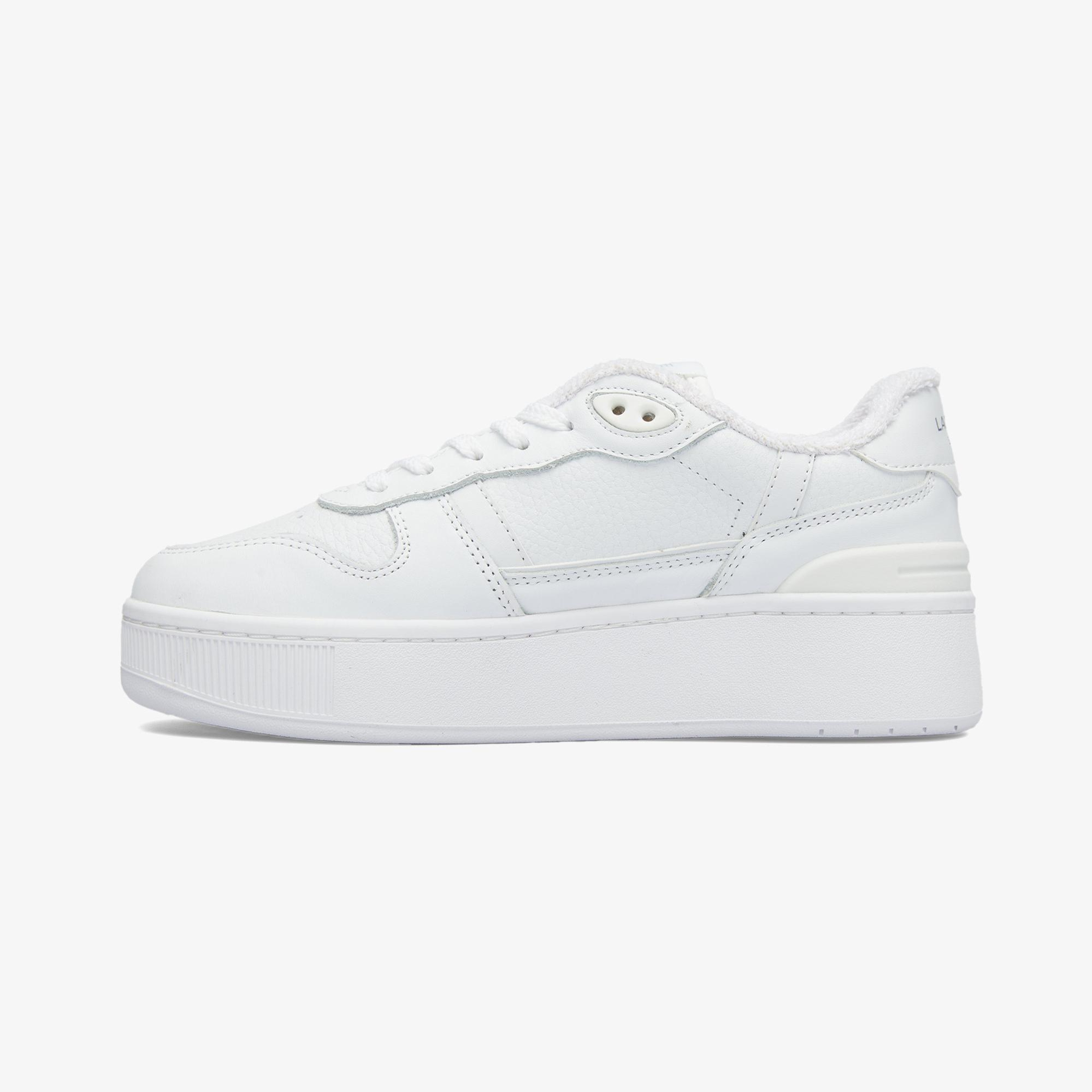 Lacoste T-Clip Platform Kadın Beyaz Sneaker