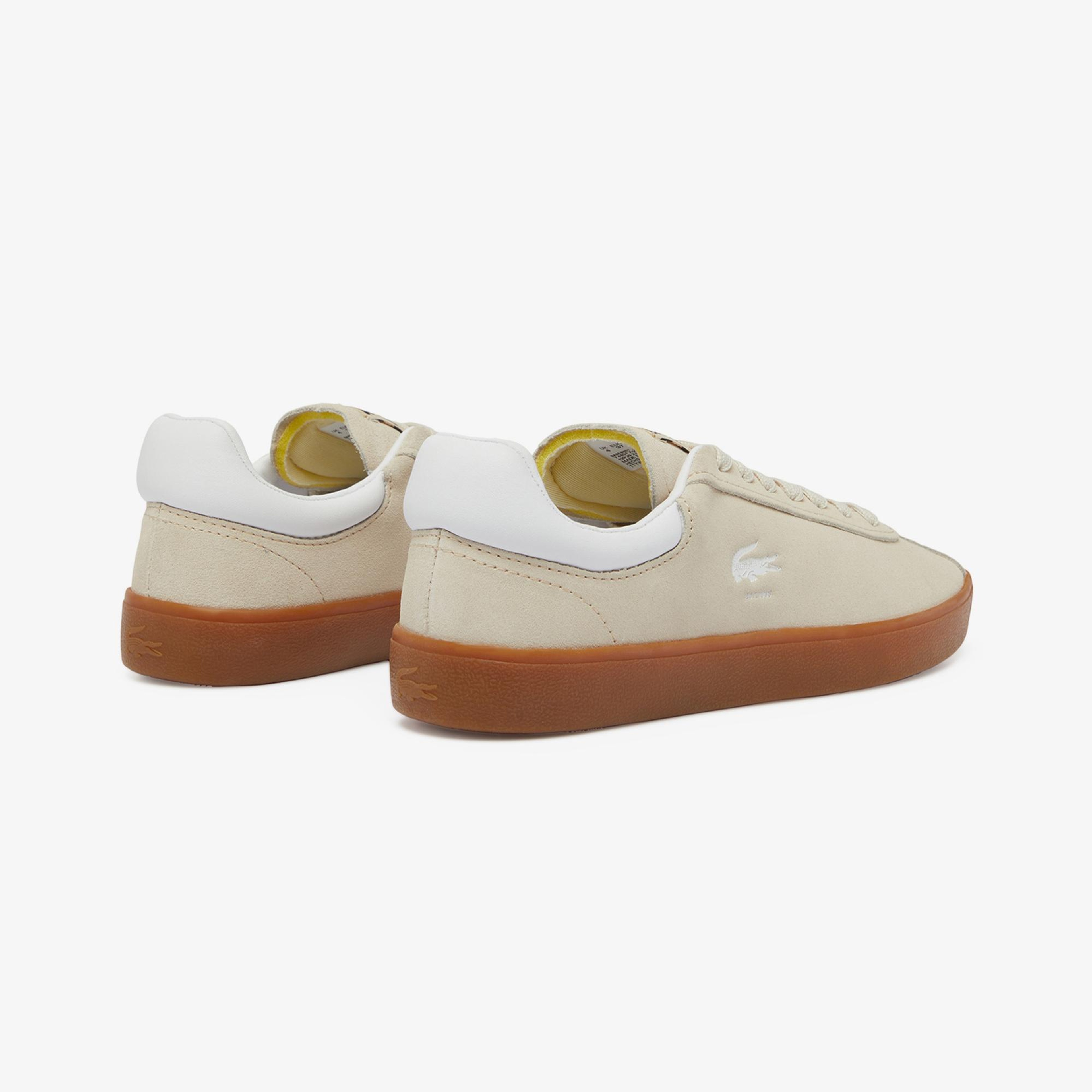 Lacoste Baseshot Kadın Bej Sneaker