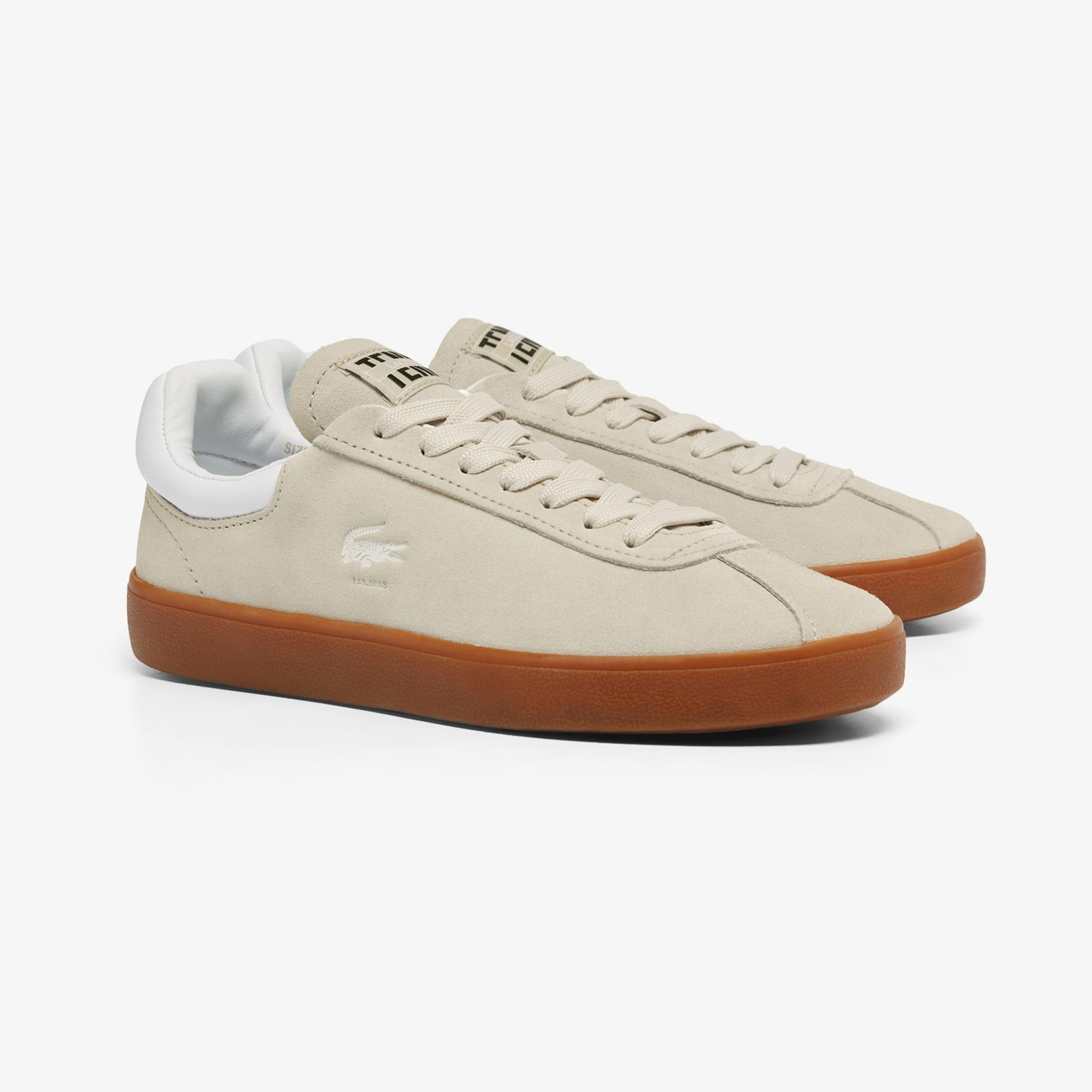Lacoste Baseshot Kadın Bej Sneaker