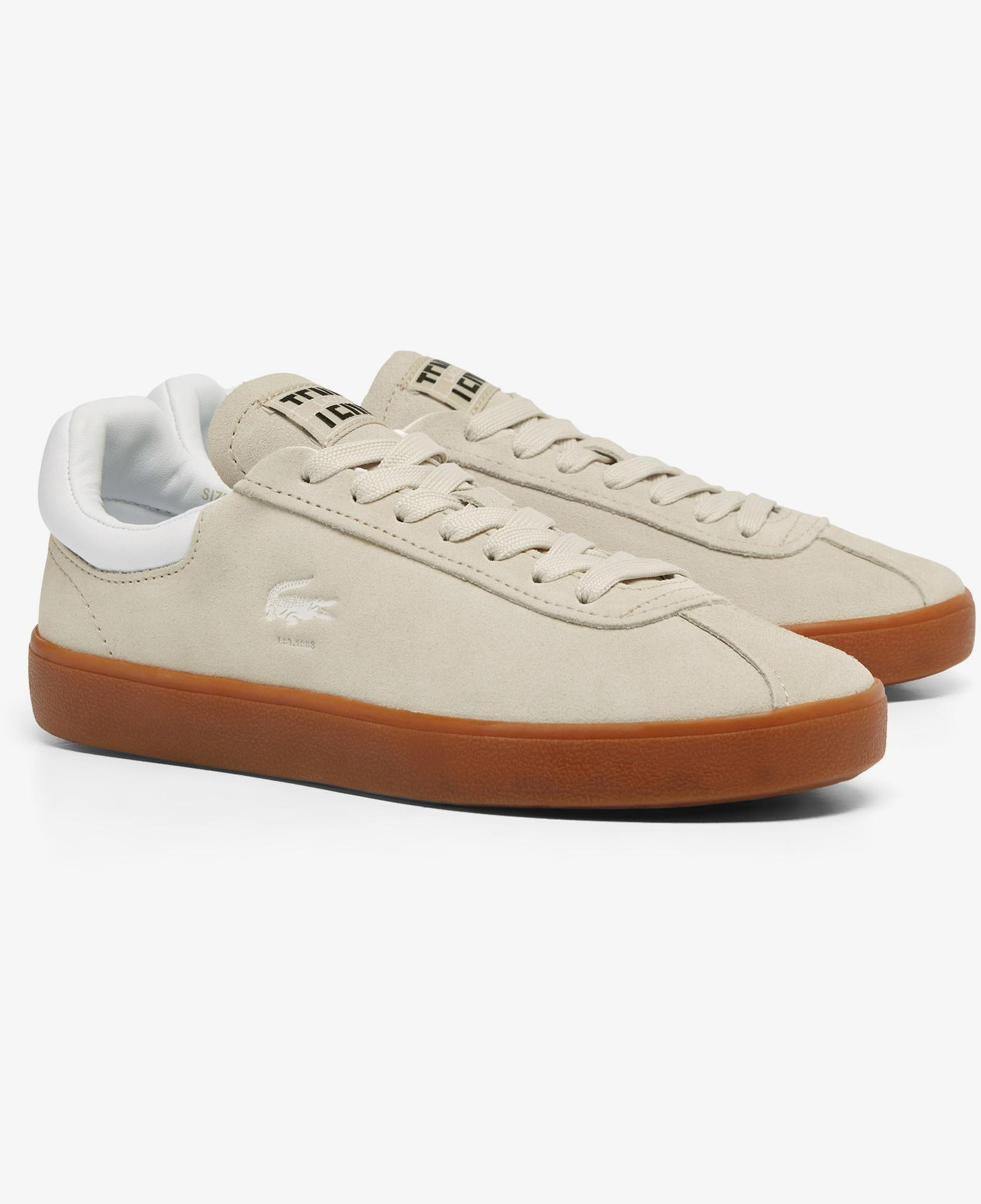 Lacoste Baseshot Kadın Bej Sneaker