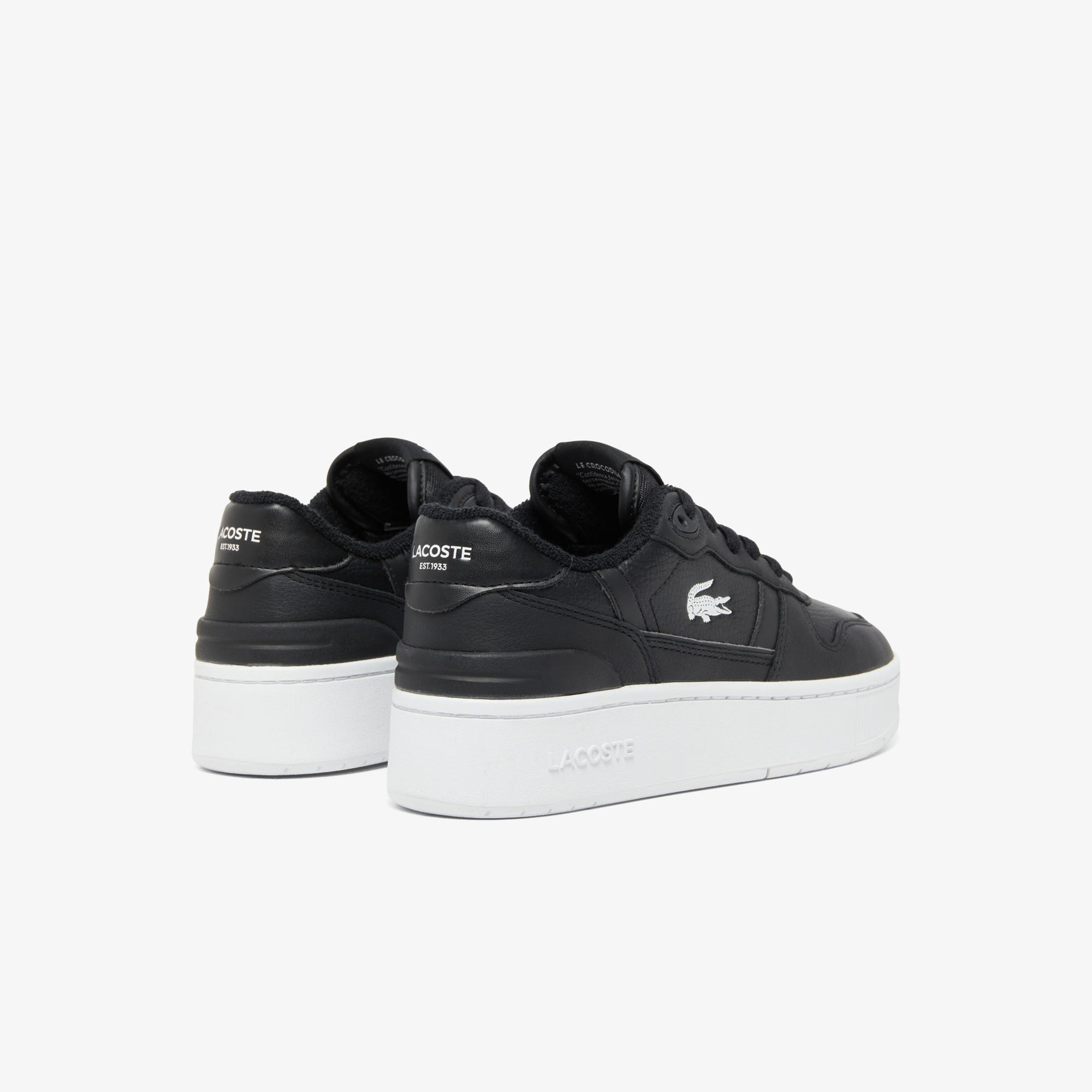 Lacoste T-Clip Platform Kadın Siyah Sneaker