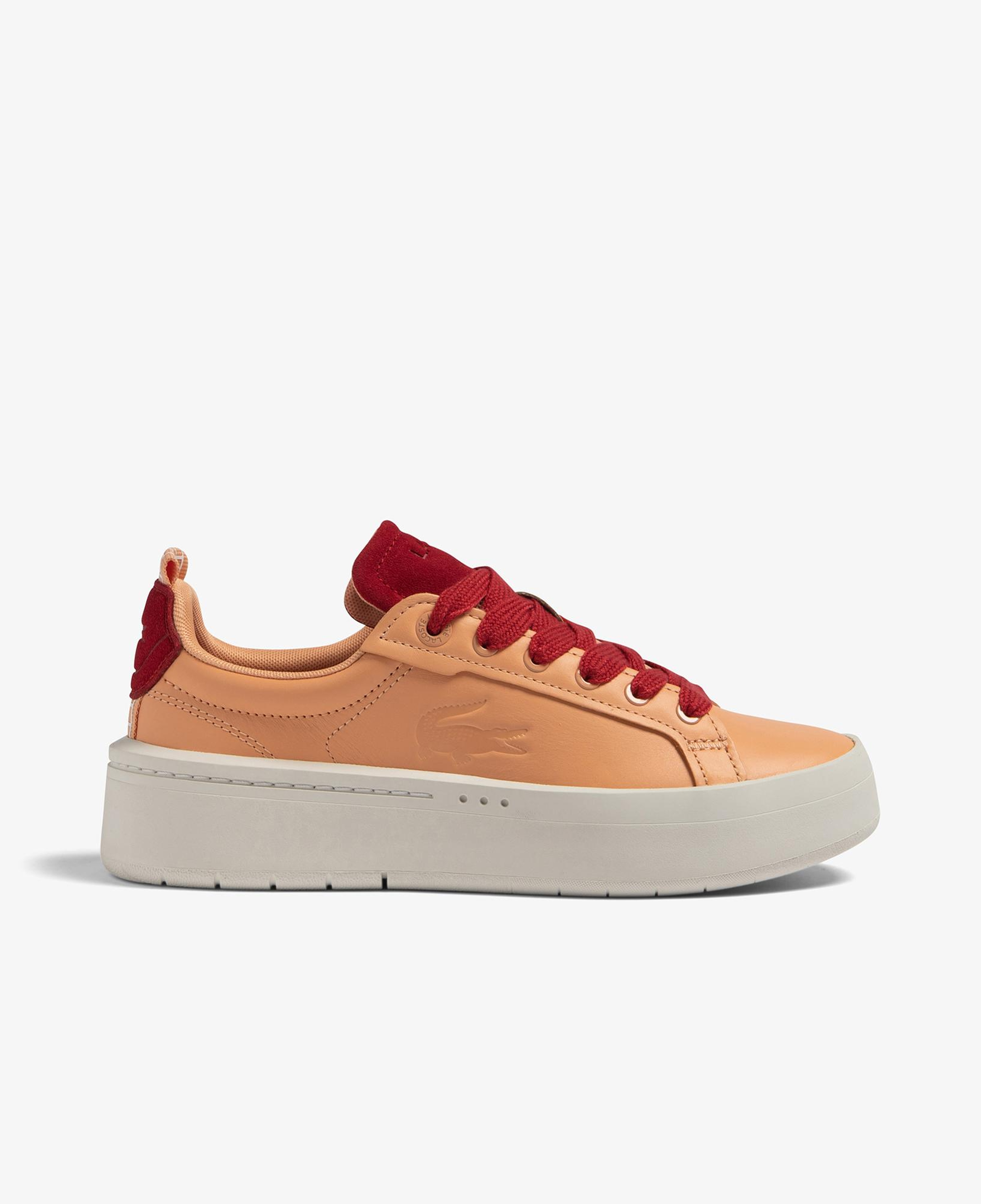 Lacoste Carnaby Platform Kadın Turuncu Sneaker