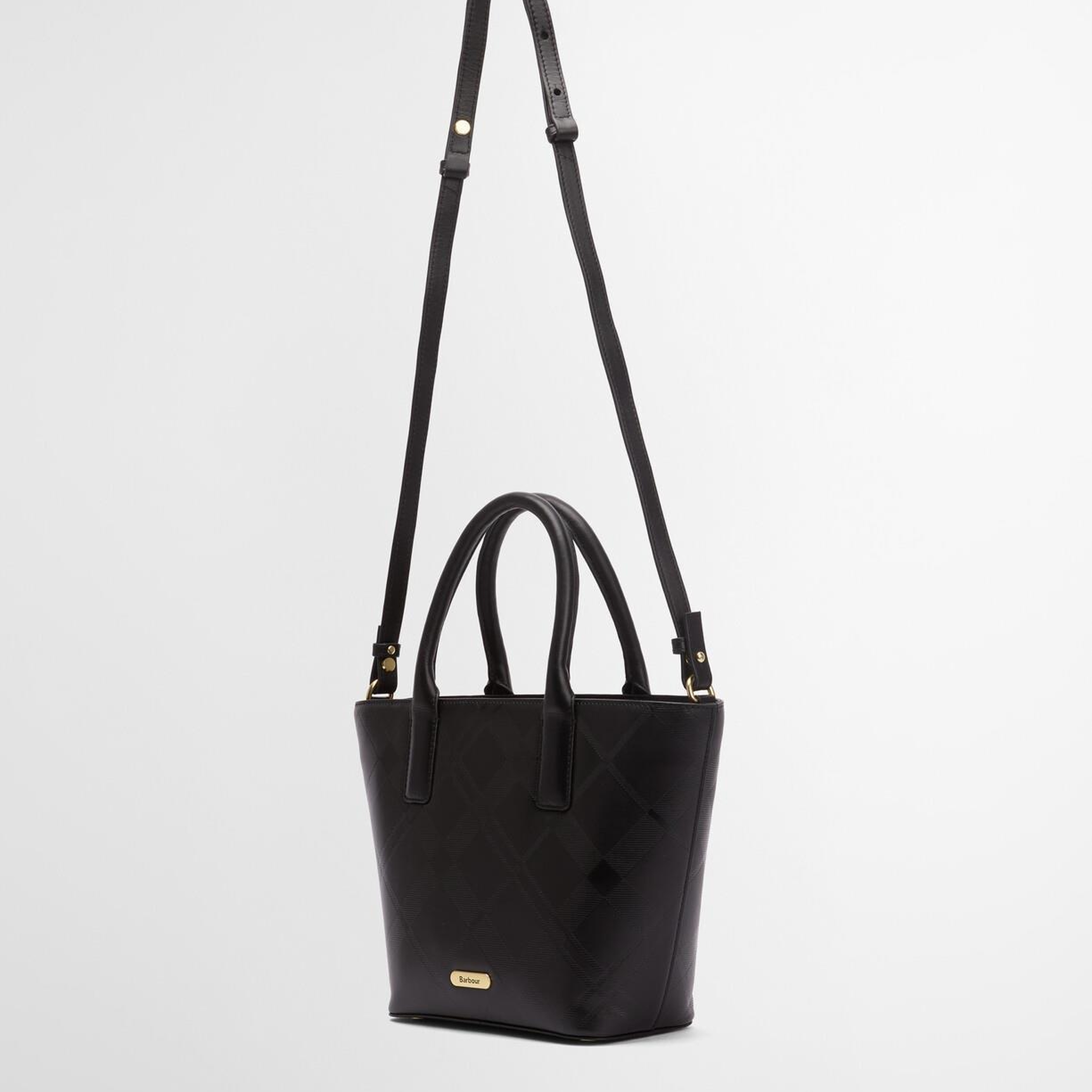 Barbour Birch Deboss Leather Tote Çanta
