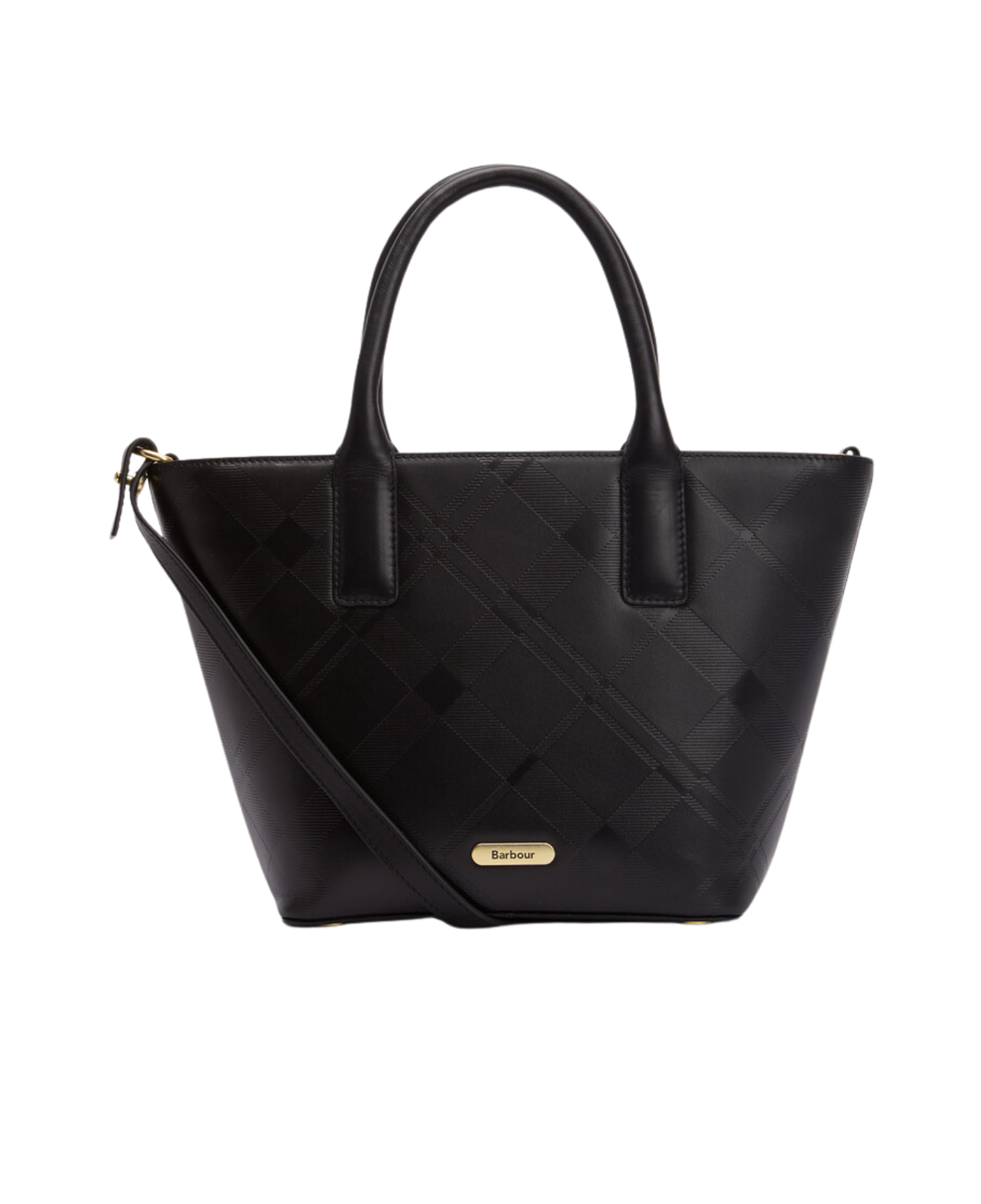 Barbour Birch Deboss Leather Tote Çanta