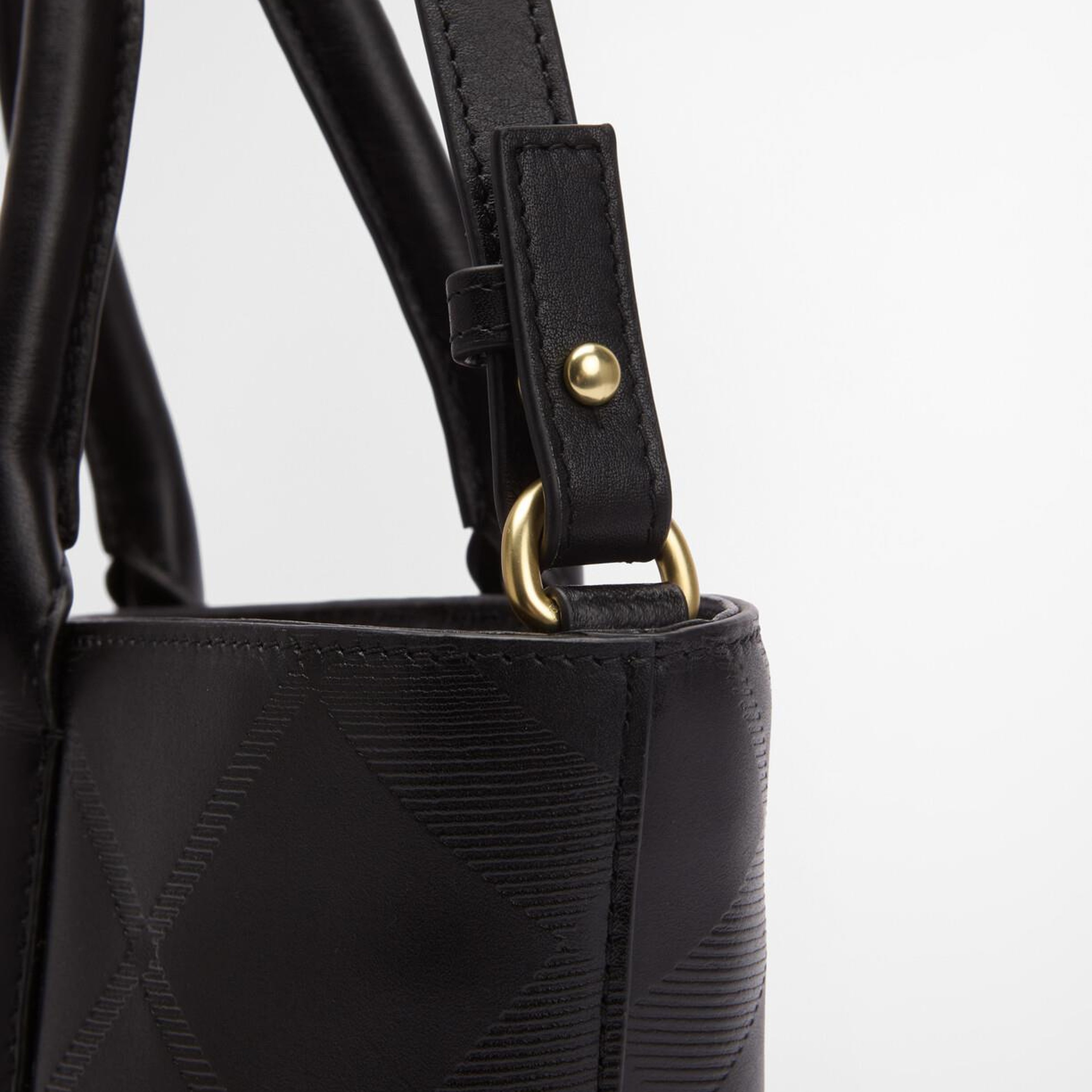 Barbour Birch Deboss Leather Tote Çanta