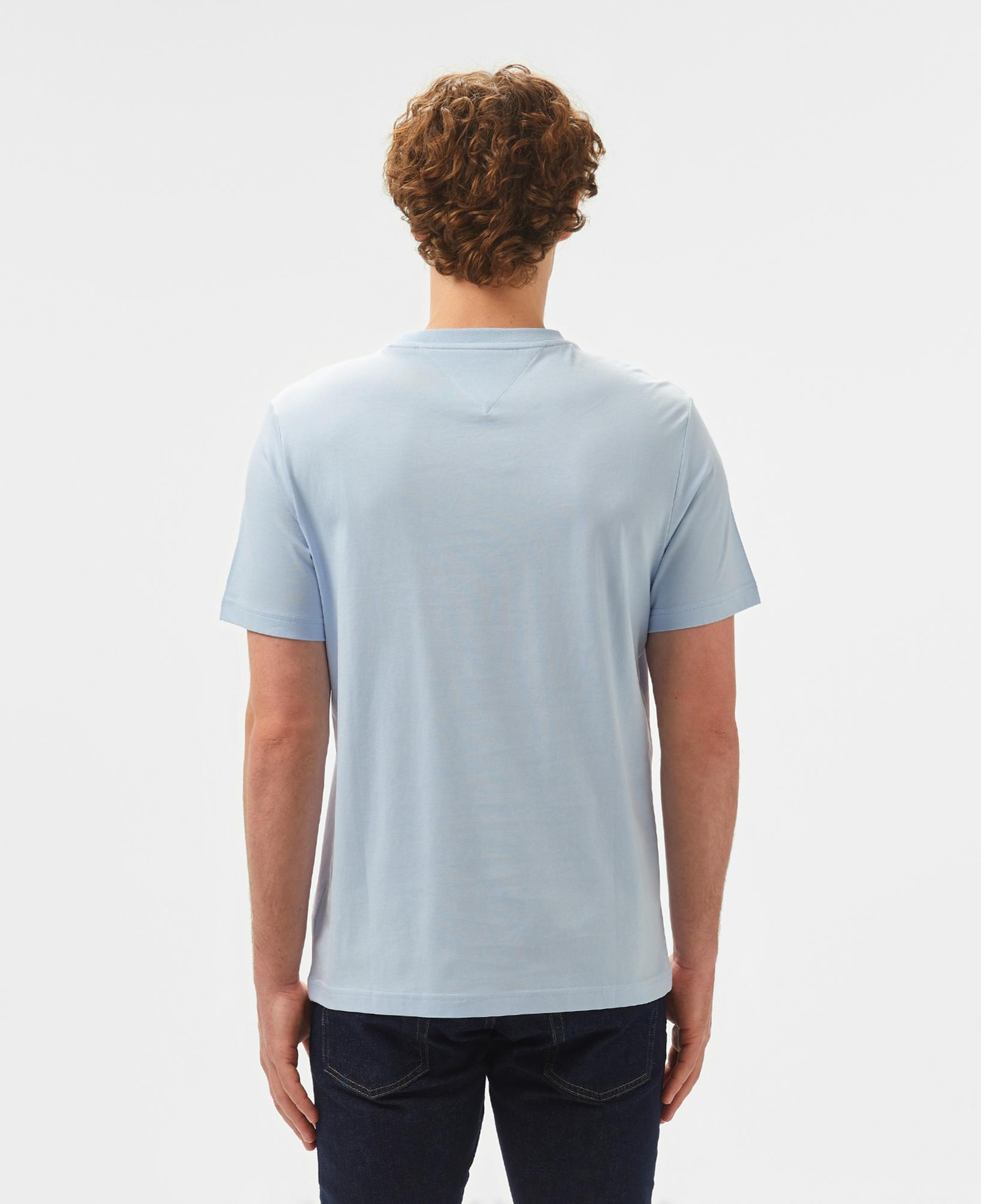 Tommy Hilfiger Monotype All American Erkek Mavi T-Shirt