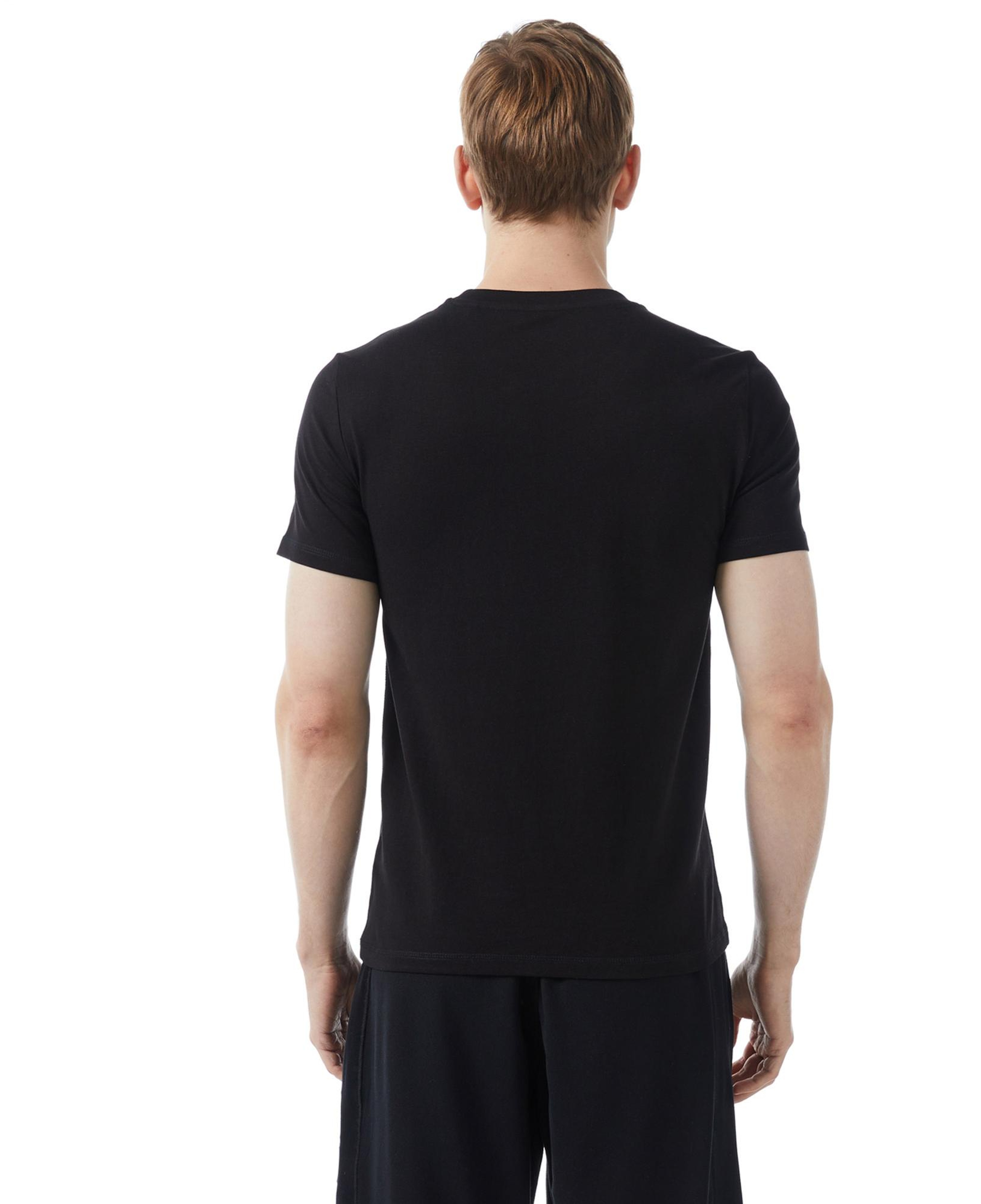 Guess Mid Organic Stream Erkek Siyah T-Shirt