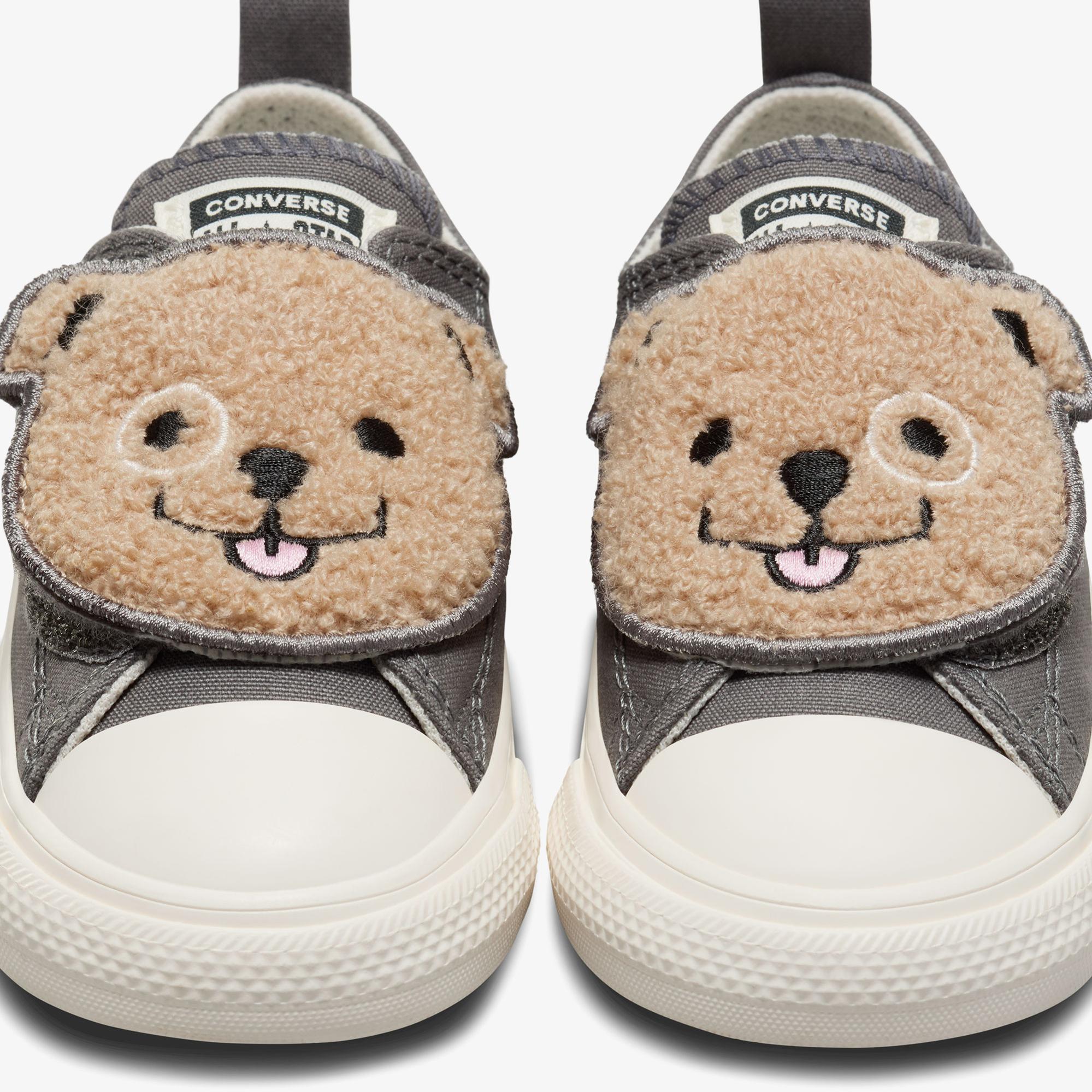 Converse Chuck Taylor All Star One Strap Çocuk Gri Sneaker