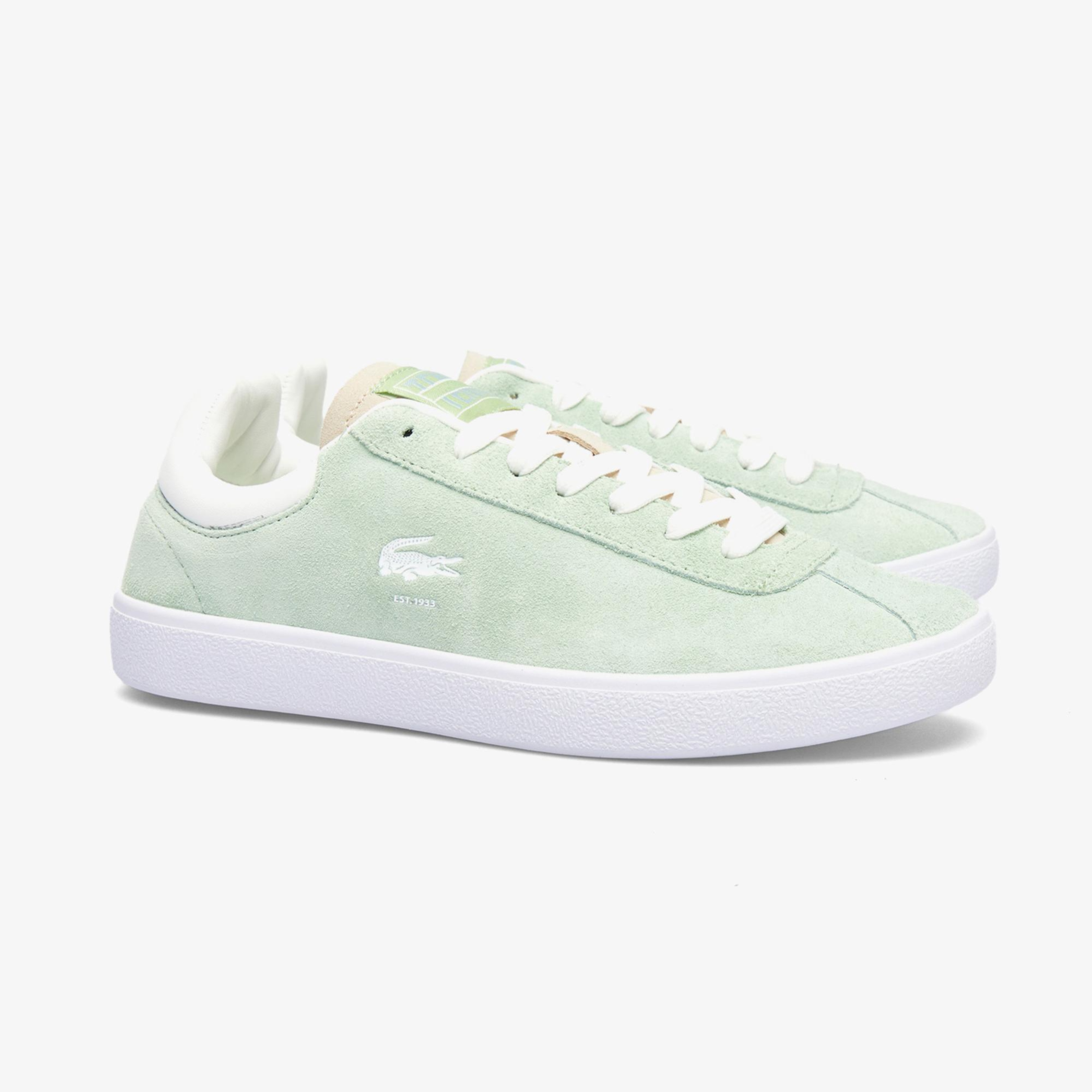 Lacoste Baseshot Kadın Açık Yeşil Sneaker