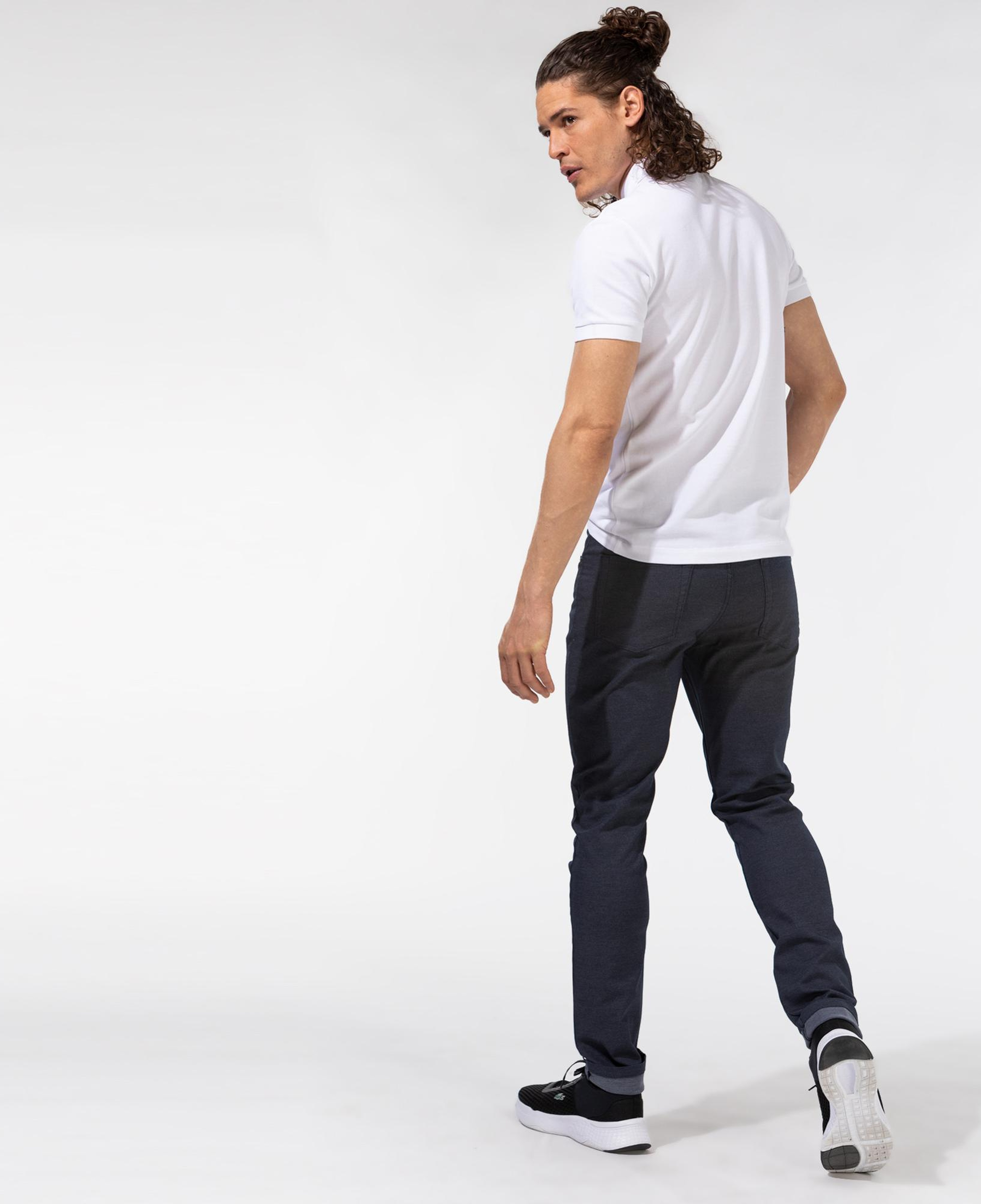 Lacoste Erkek Slim Fit Lacivert Jean Pantolon