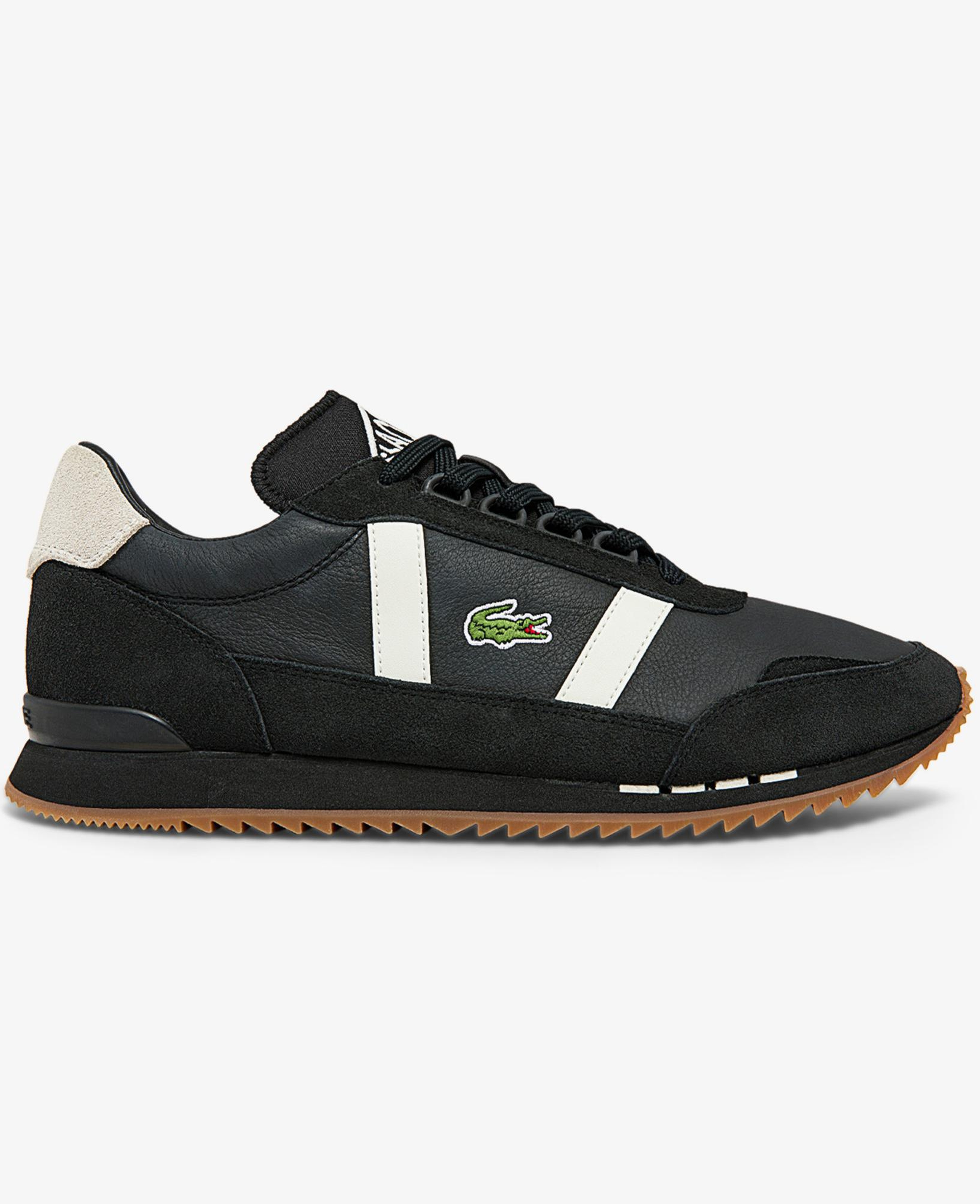 Lacoste Partner Retro Erkek Siyah Sneaker