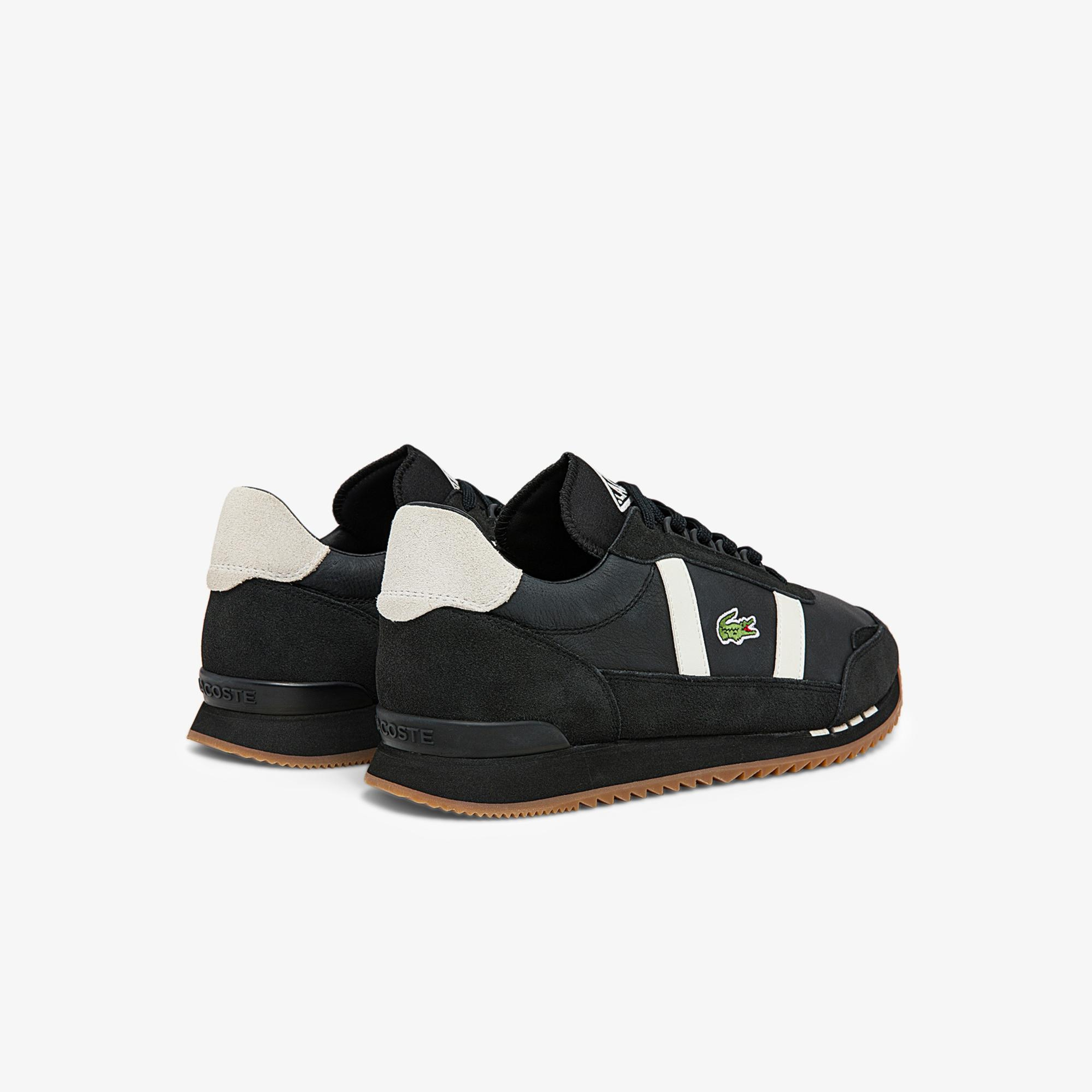 Lacoste Partner Retro Erkek Siyah Sneaker