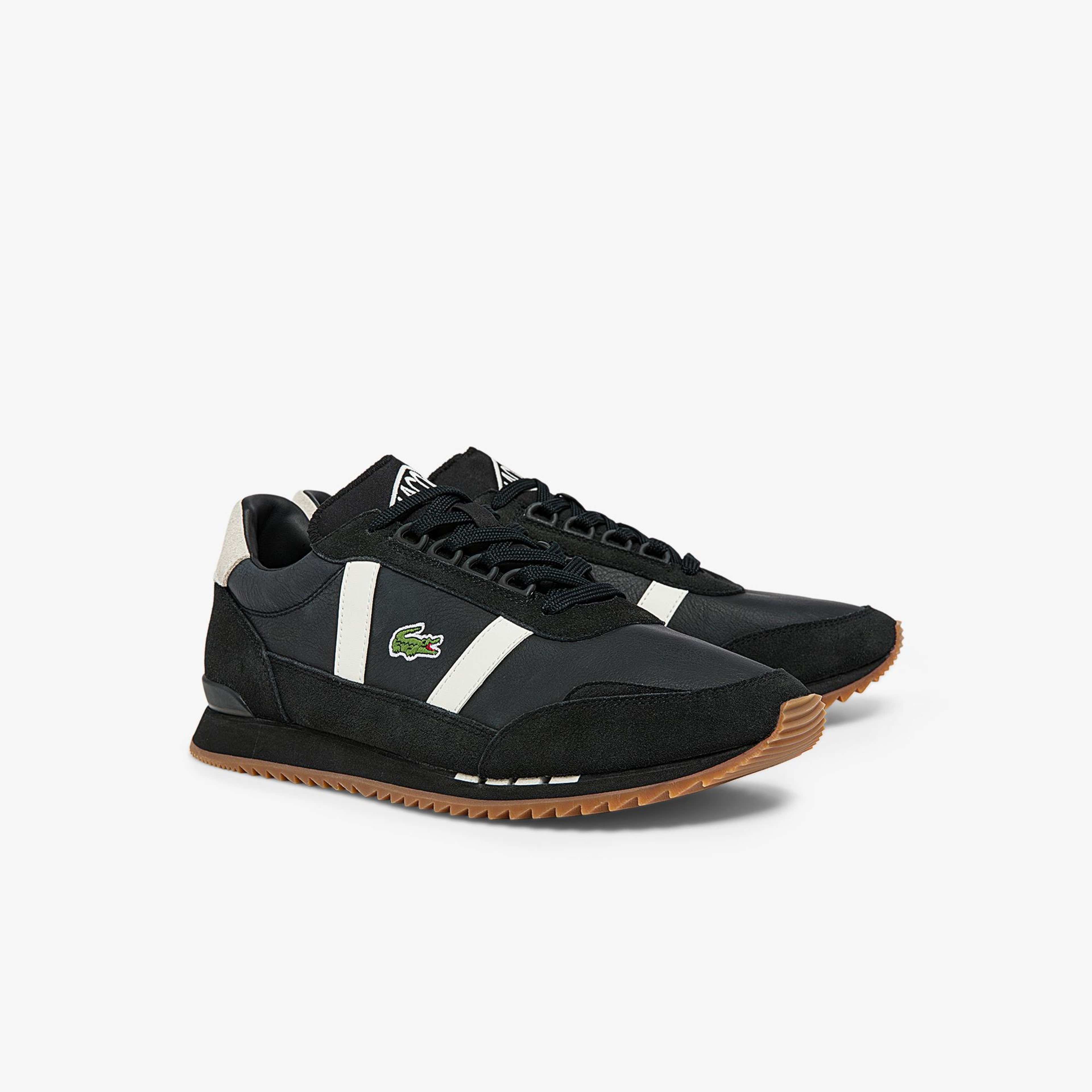 Lacoste Partner Retro Erkek Siyah Sneaker
