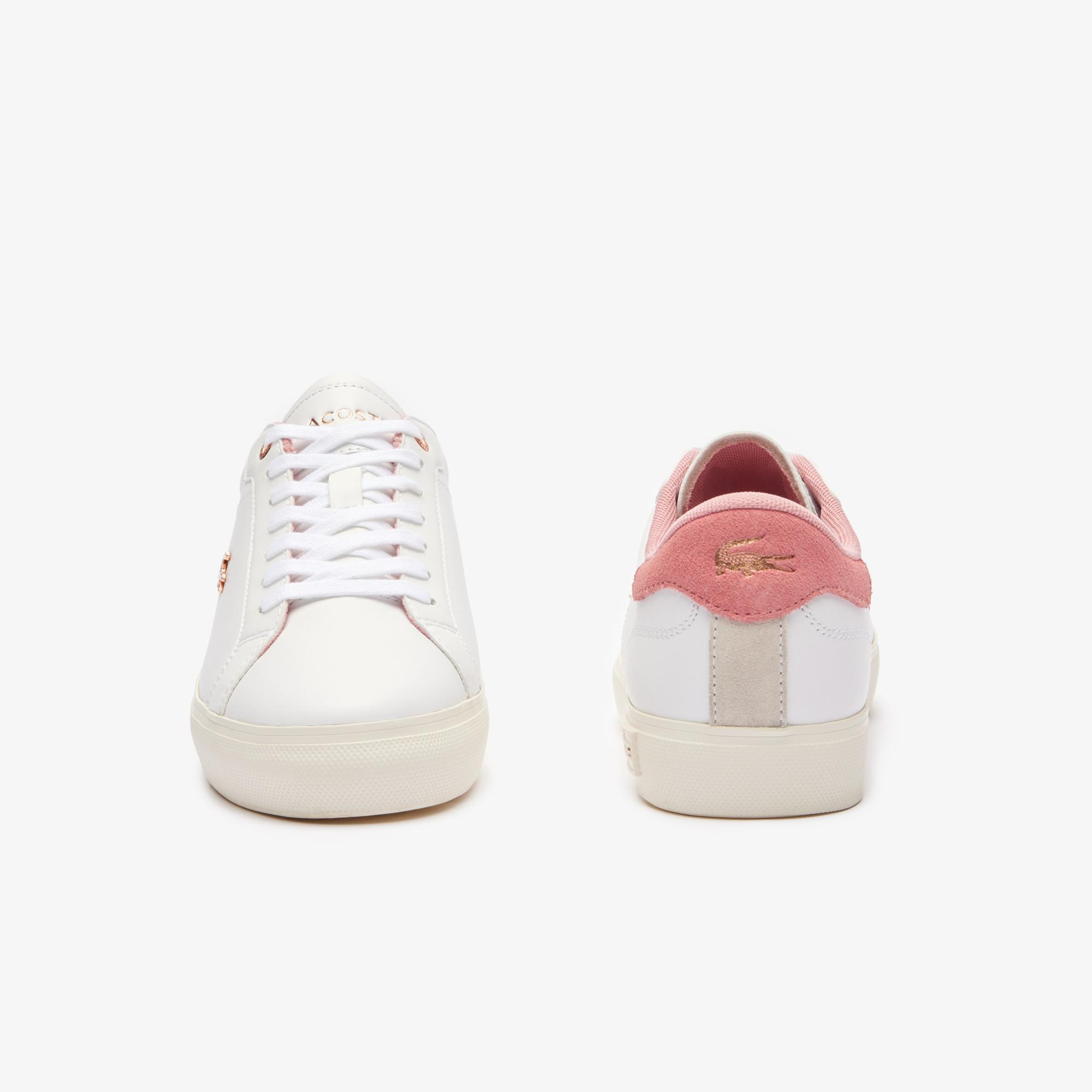 Lacoste Powercourt Kadın Beyaz Sneaker