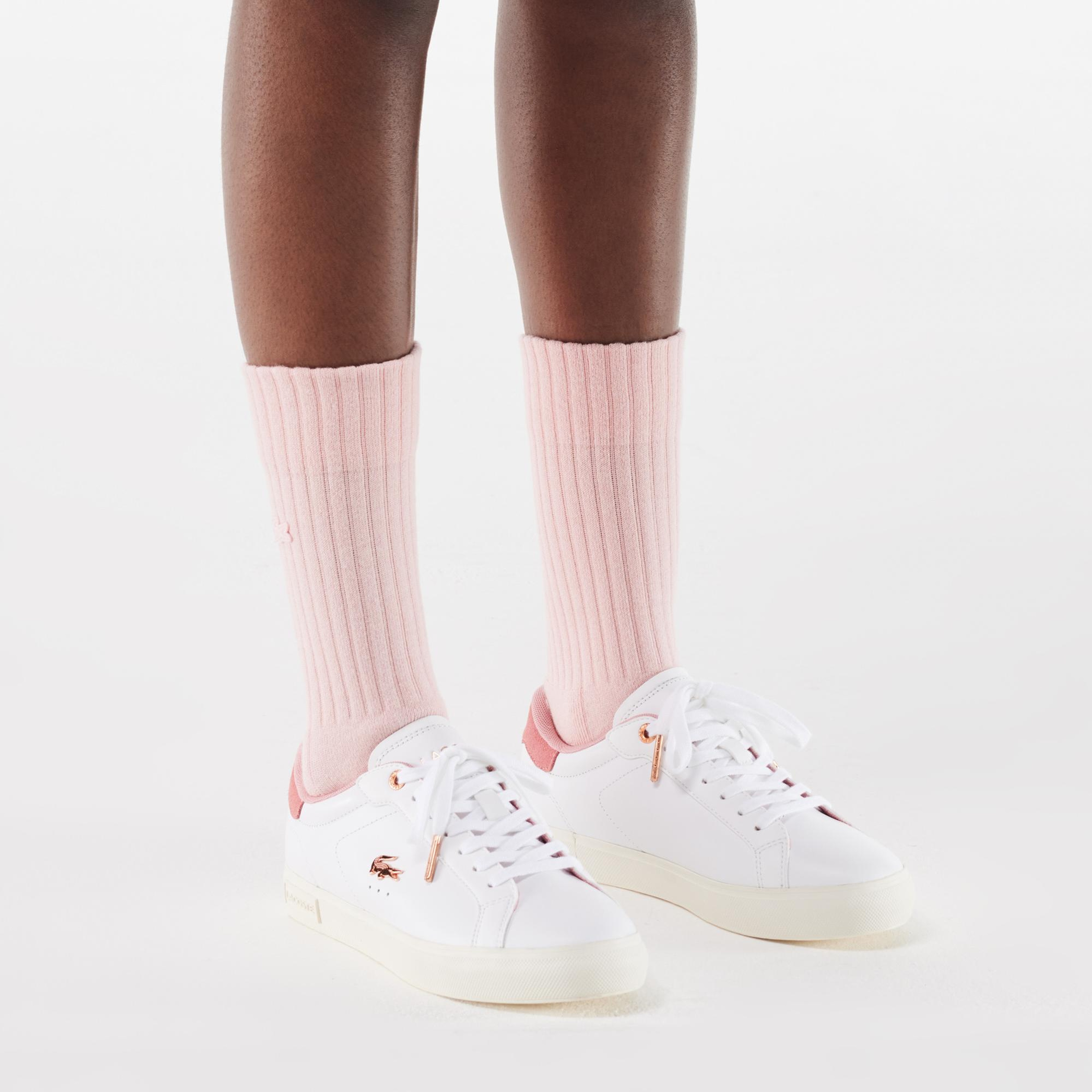 Lacoste Powercourt Kadın Beyaz Sneaker
