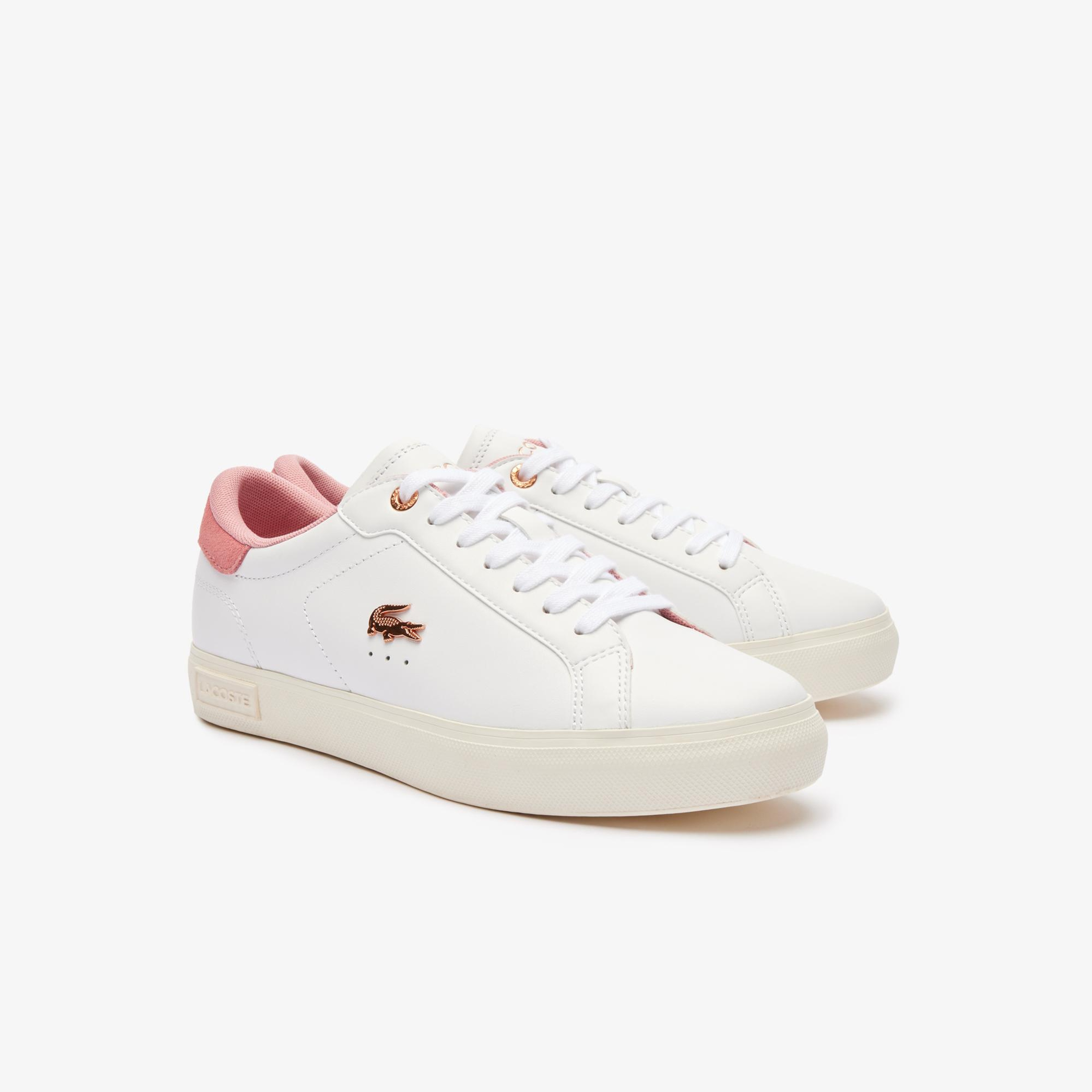 Lacoste Powercourt Kadın Beyaz Sneaker