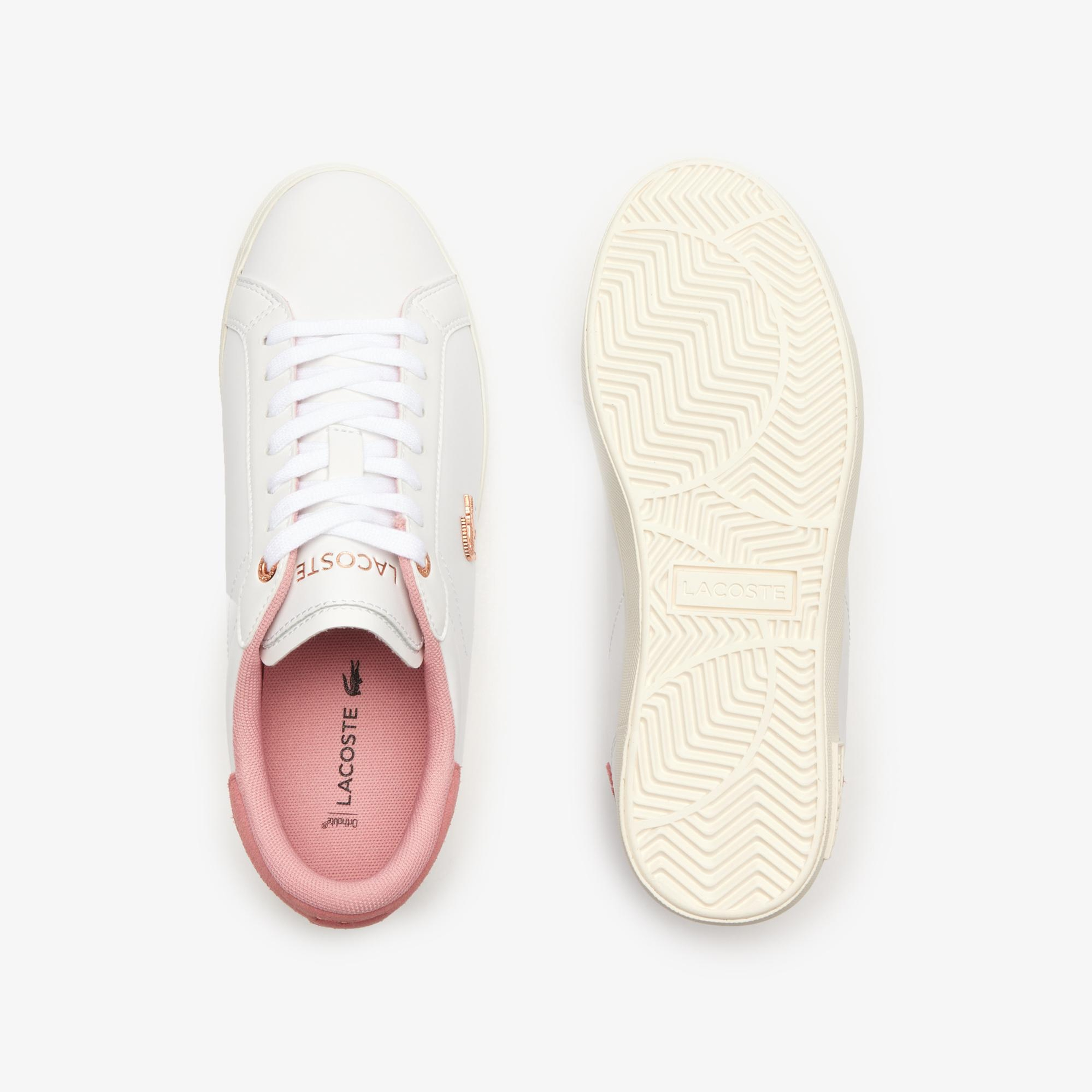 Lacoste Powercourt Kadın Beyaz Sneaker