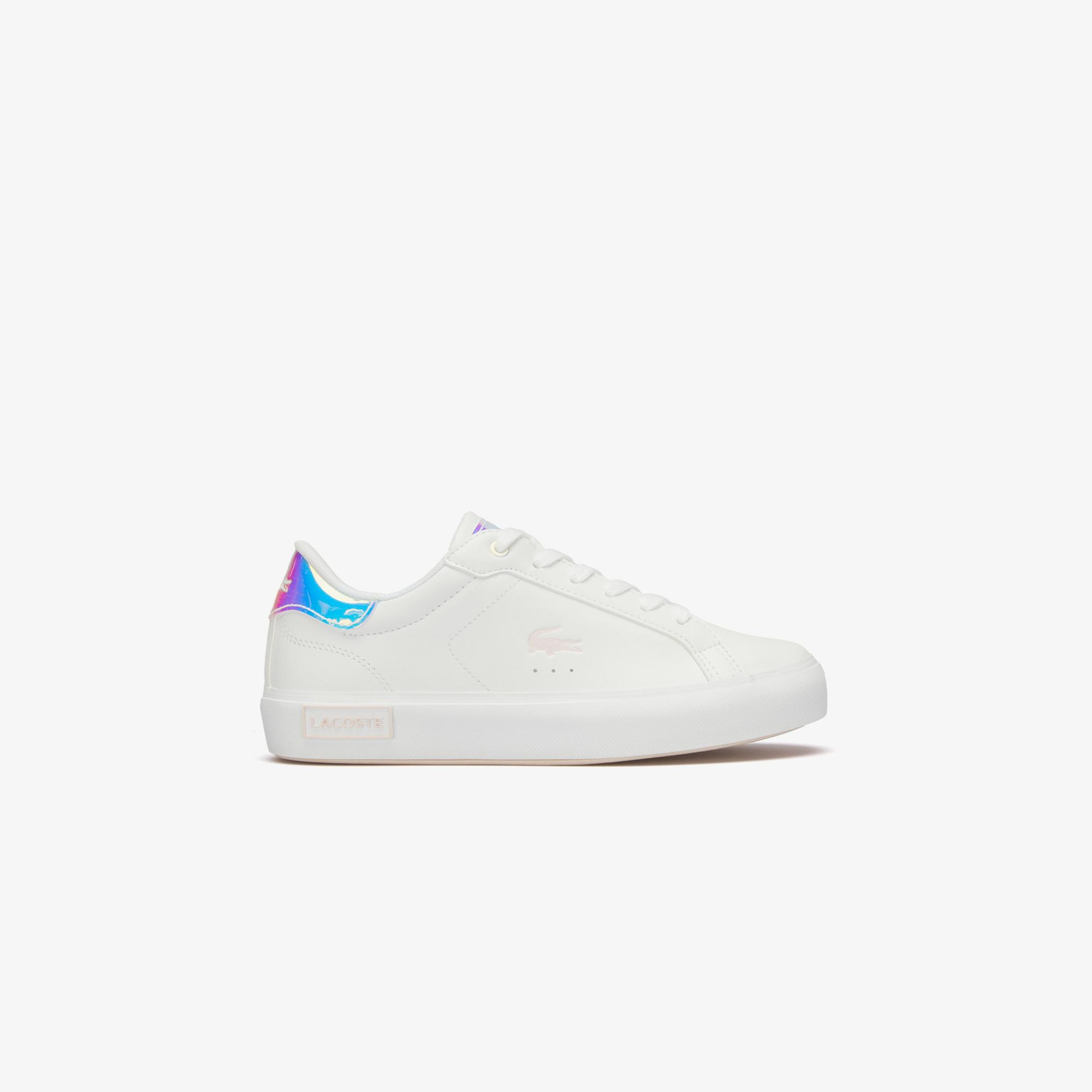 Lacoste Powercourt Çocuk Beyaz Sneaker