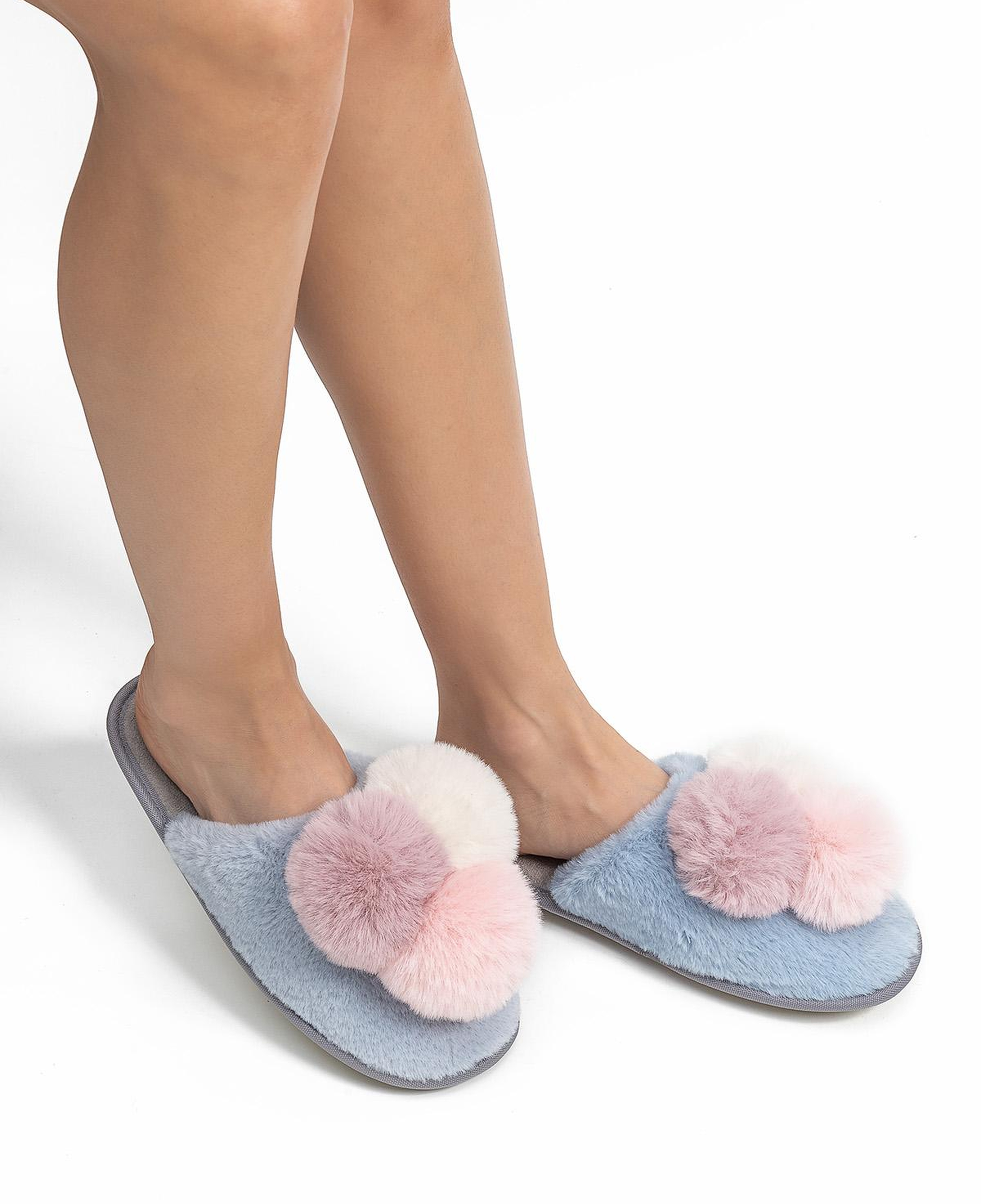 Jess Kadın Ev Terliği Mavi 36/41