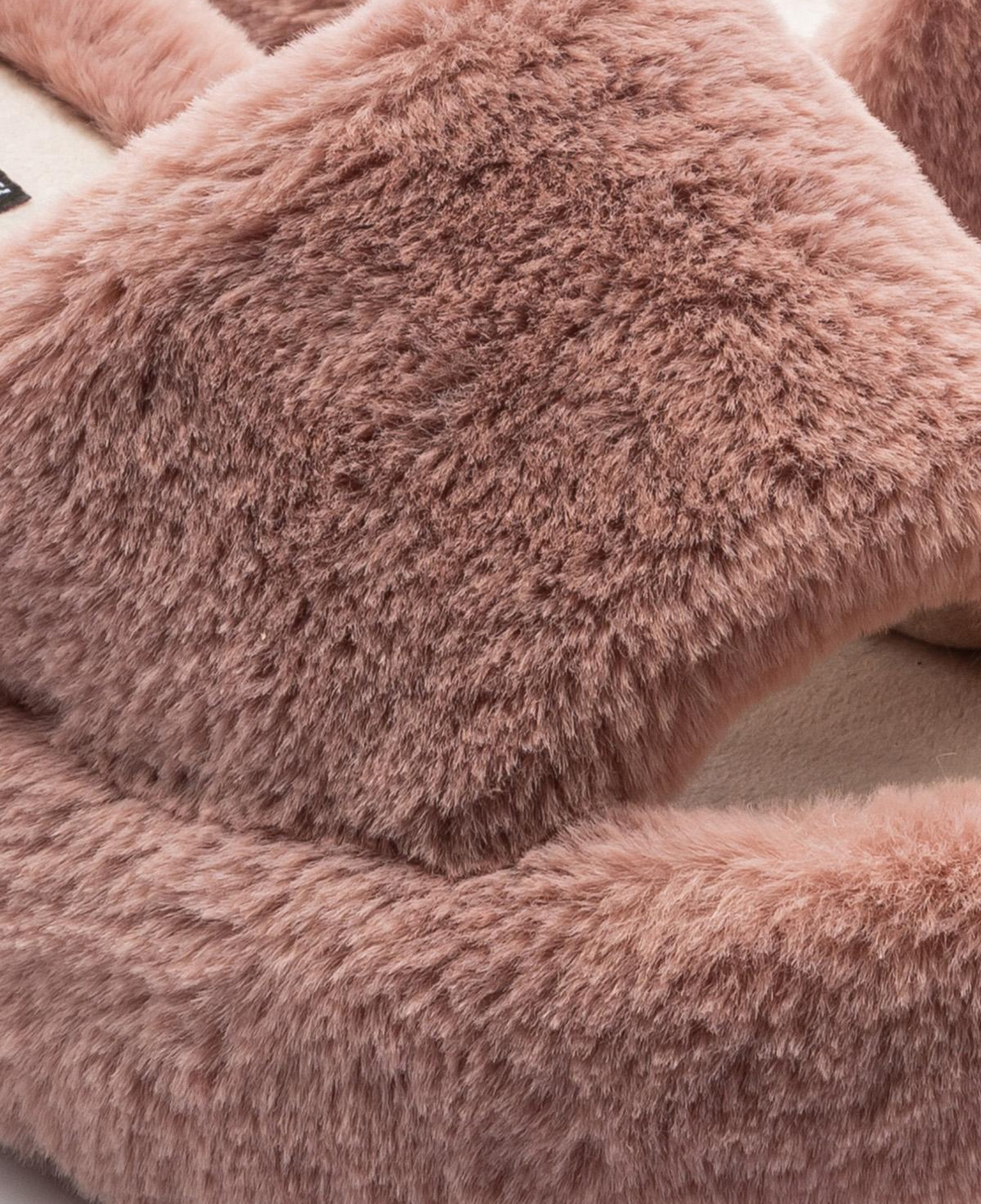 Lili Peluş Kadın Topuklu Ev Terliği Pembe 36/40