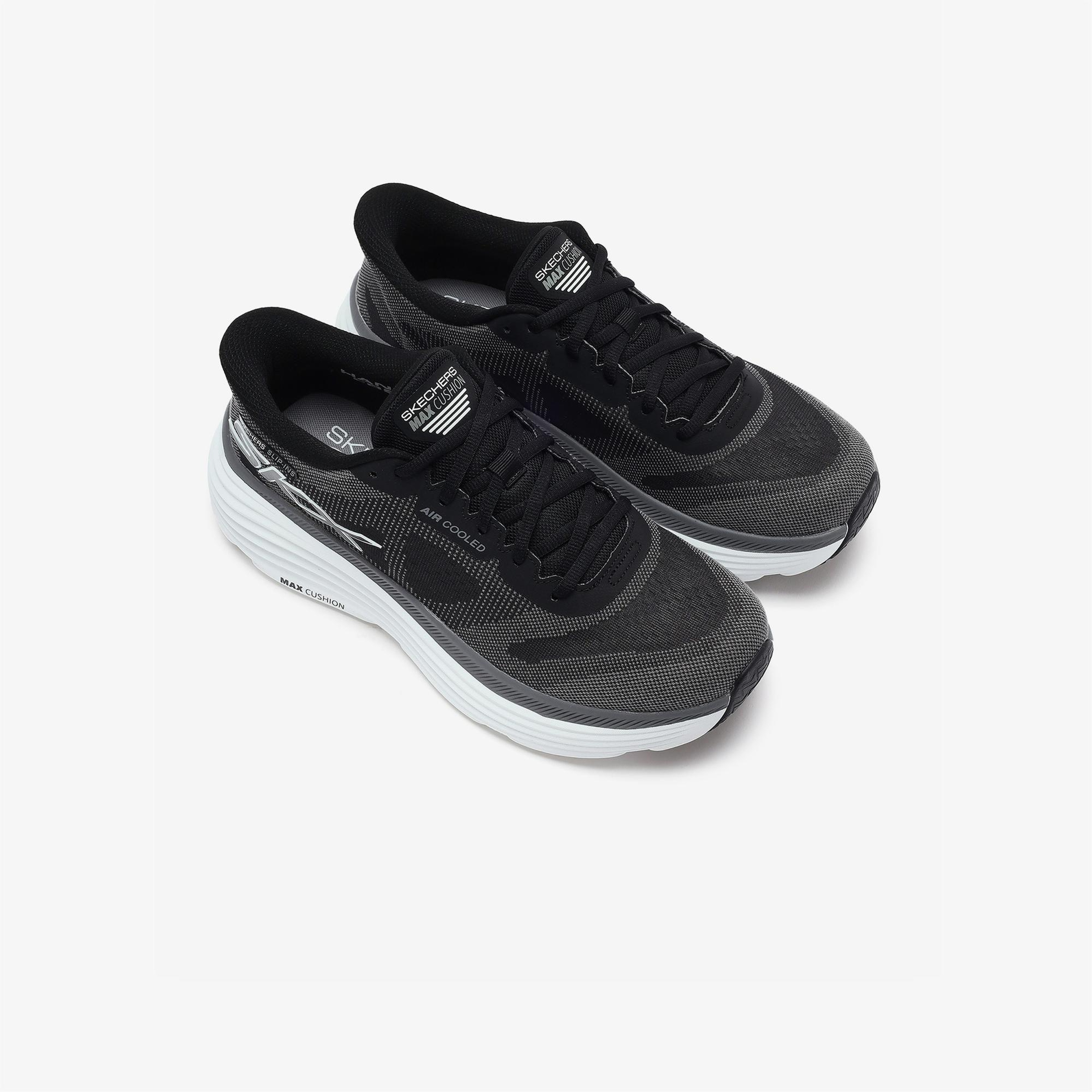 Skechers Max Cushioning Endeavour Exciton Erkek Siyah Koşu Ayakkabısı