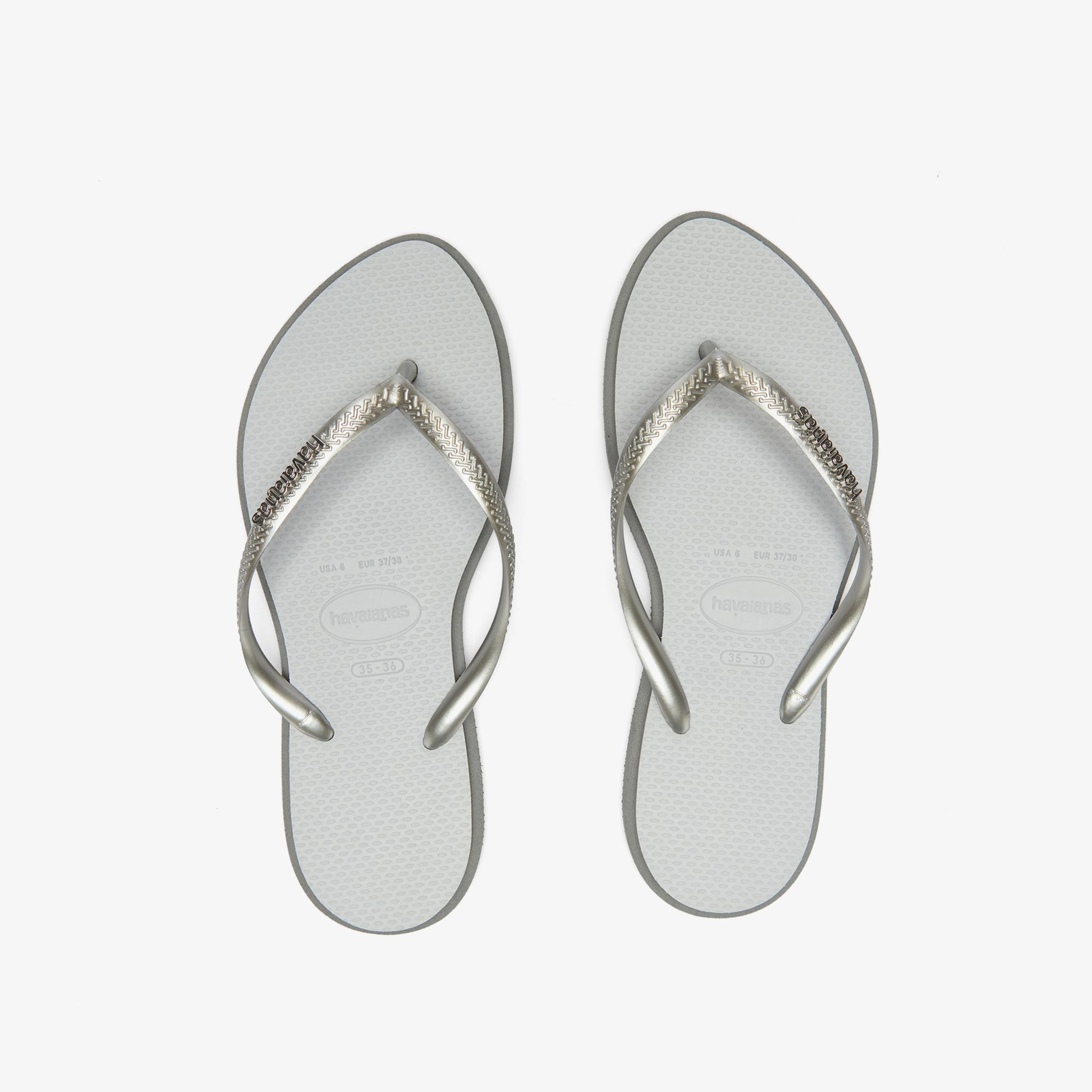 Havaianas Slim Point Kadın Gri Terlik