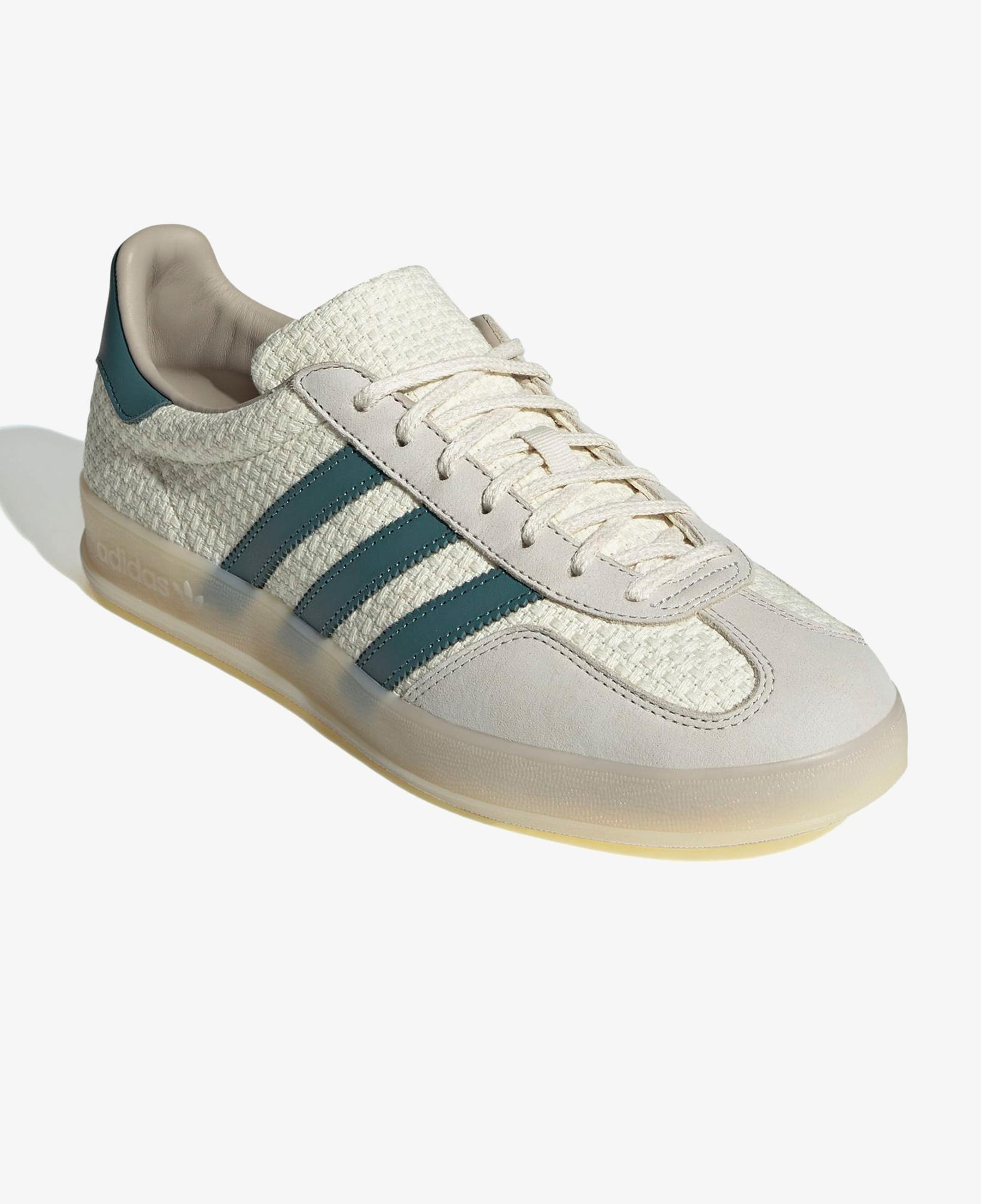 adidas Gazelle Indoor Erkek Beyaz/Yeşil Spor Ayakkabı
