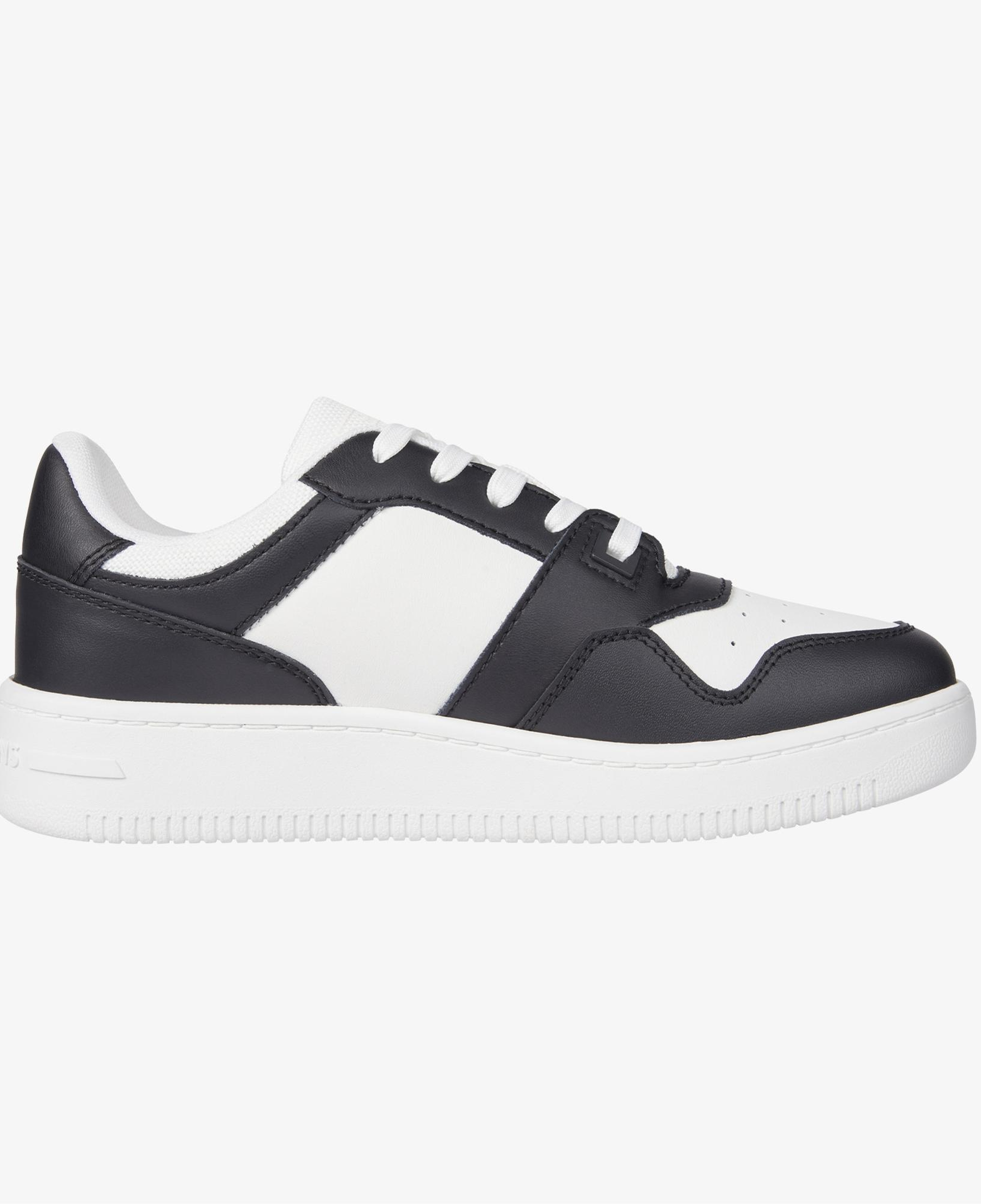 Tommy Hilfiger Retro Basket Essentials Kadın Siyah Sneaker