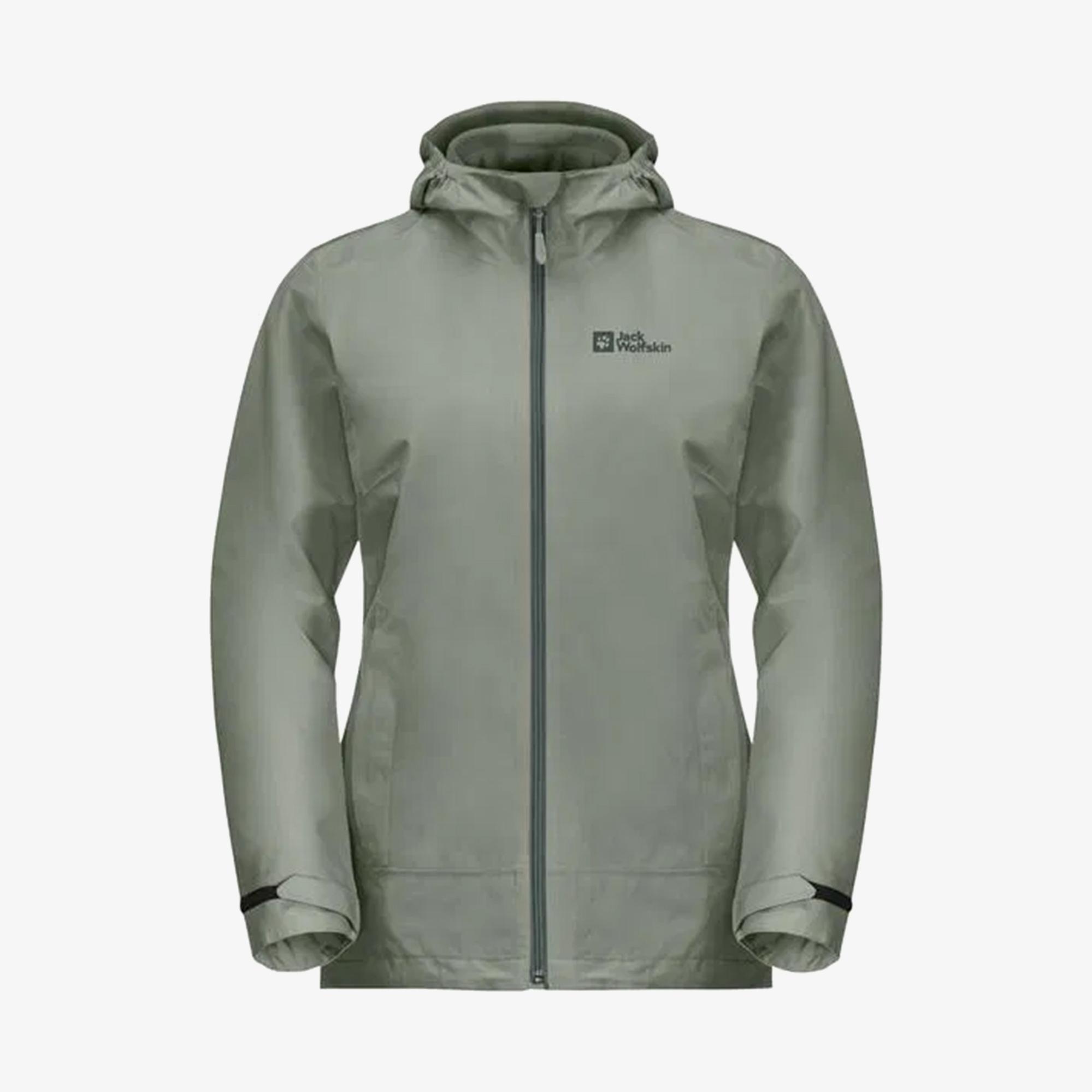 Jack Wolfskin Moonrise 3-in-1 Yeşil Kadın Ceket
