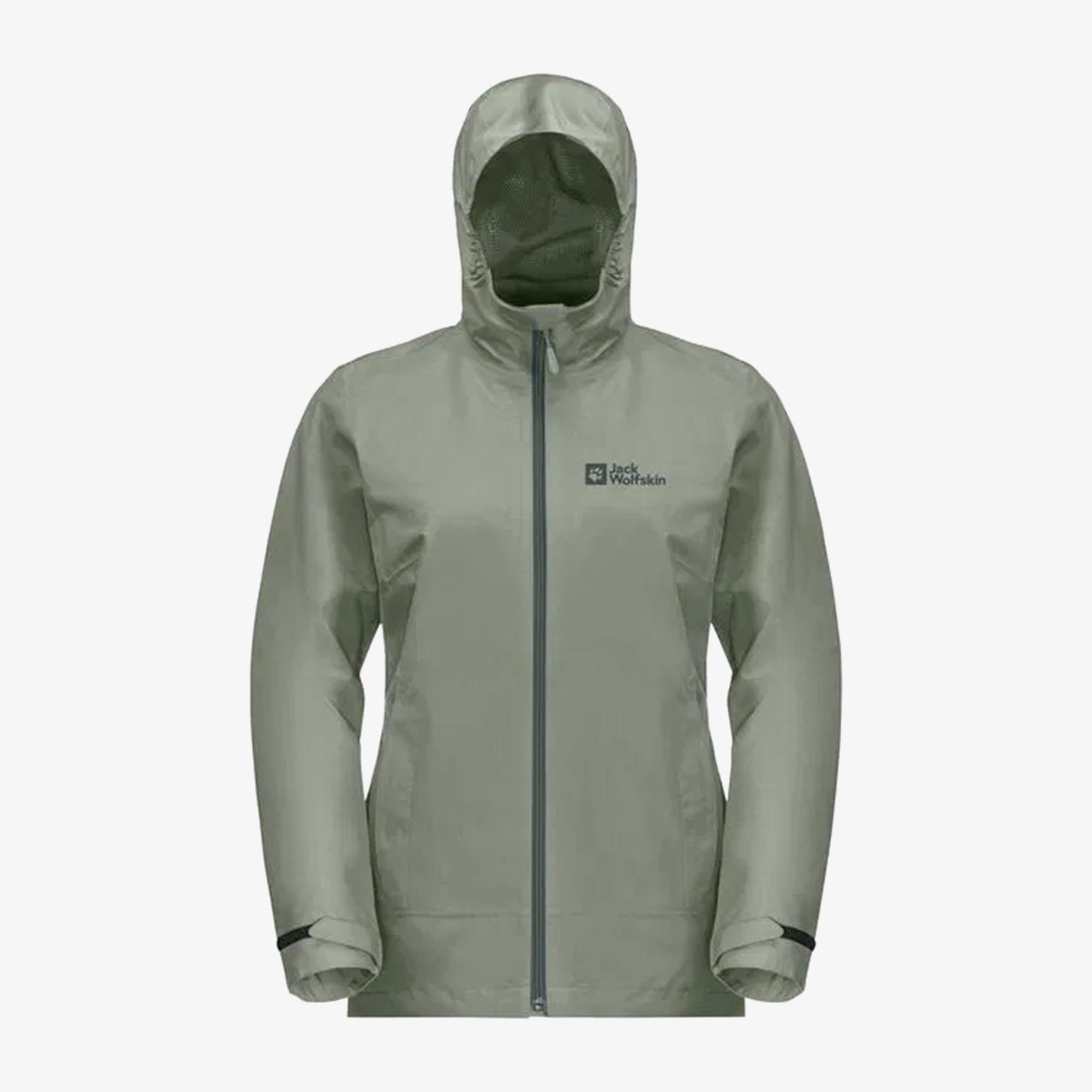 Jack Wolfskin Moonrise 3-in-1 Yeşil Kadın Ceket