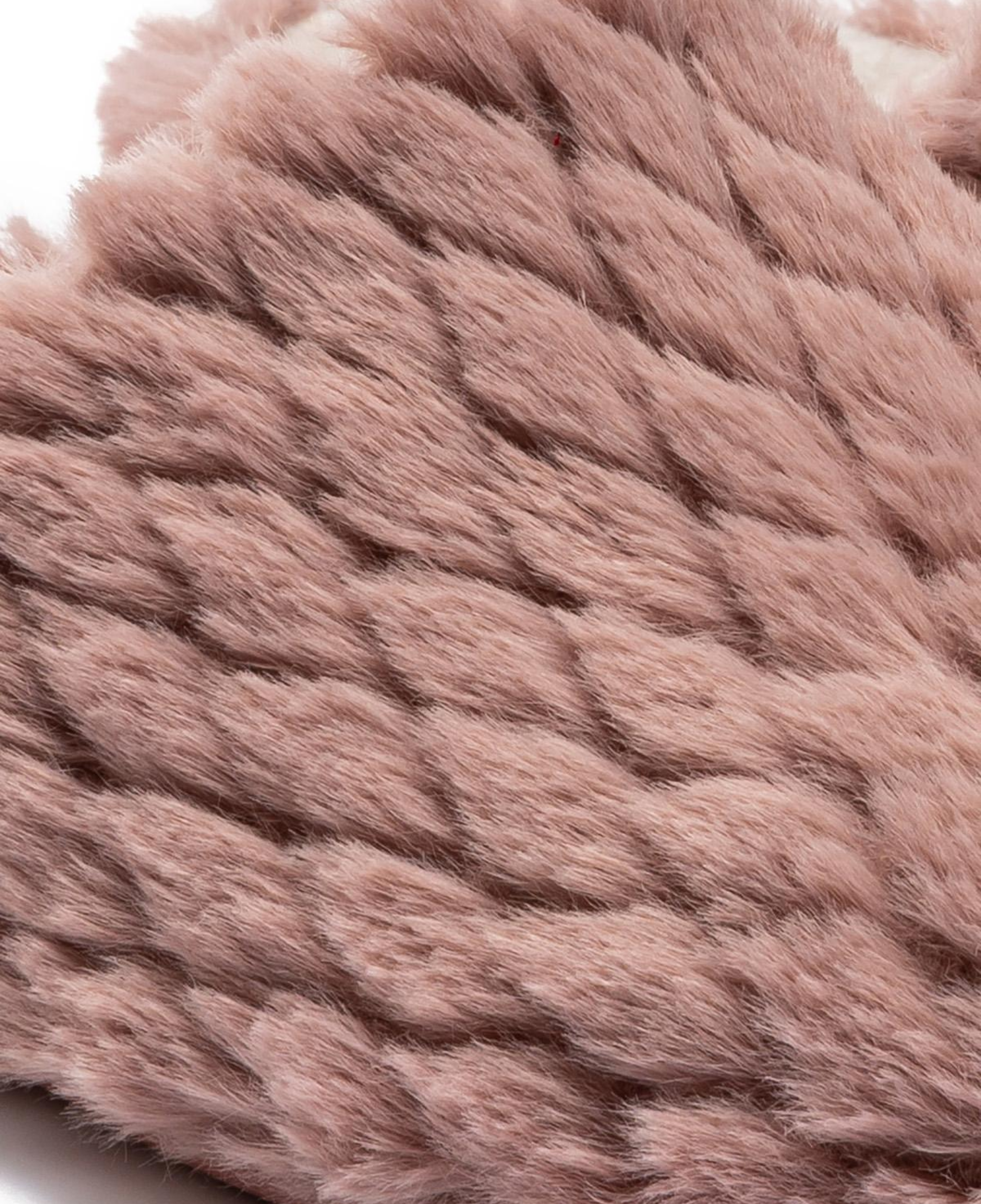 Beyonce Kadın Peluş Ev Terliği Pudra 37/41