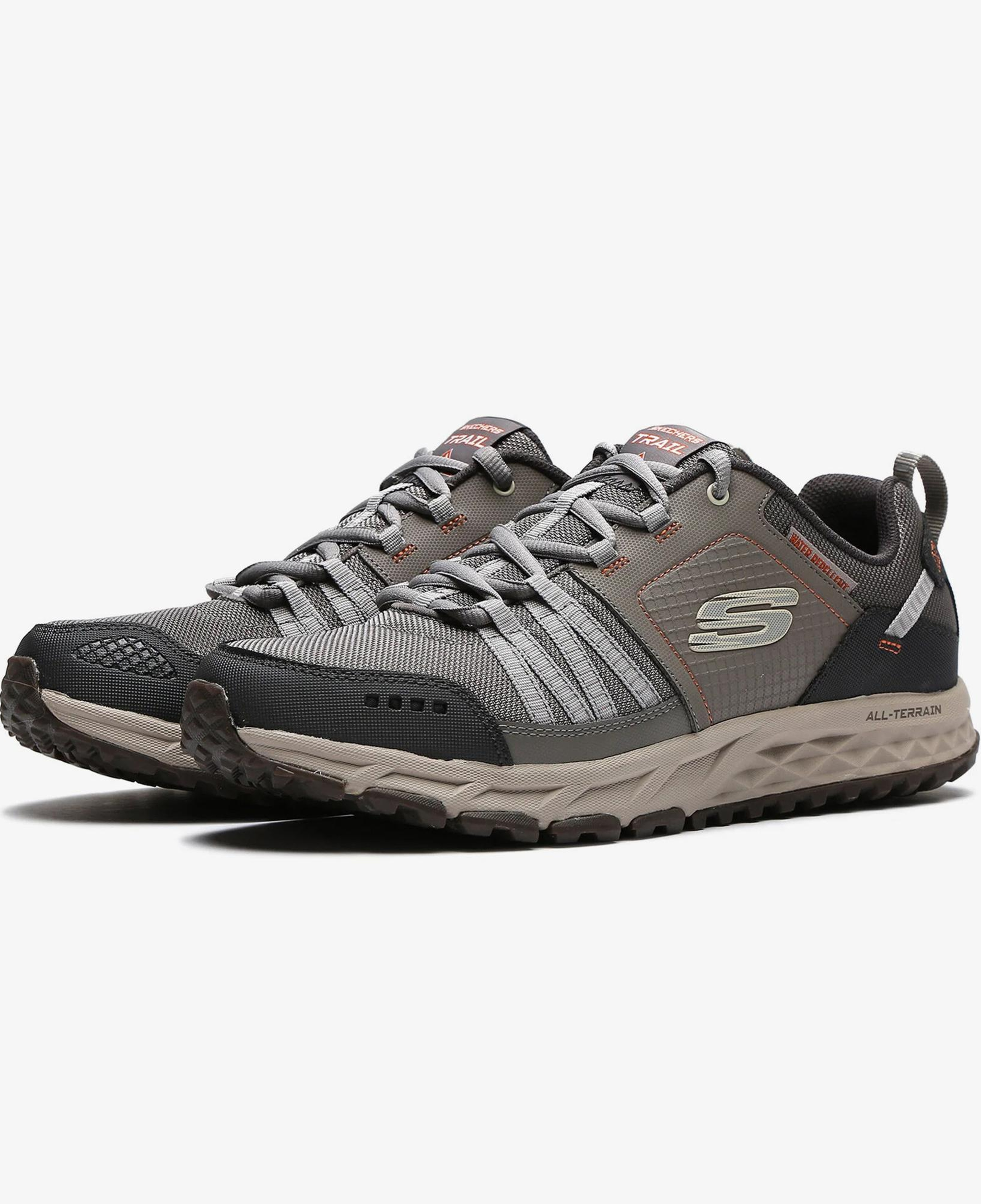 Skechers Escape Plan Erkek Gri Outdoor Ayakkabı