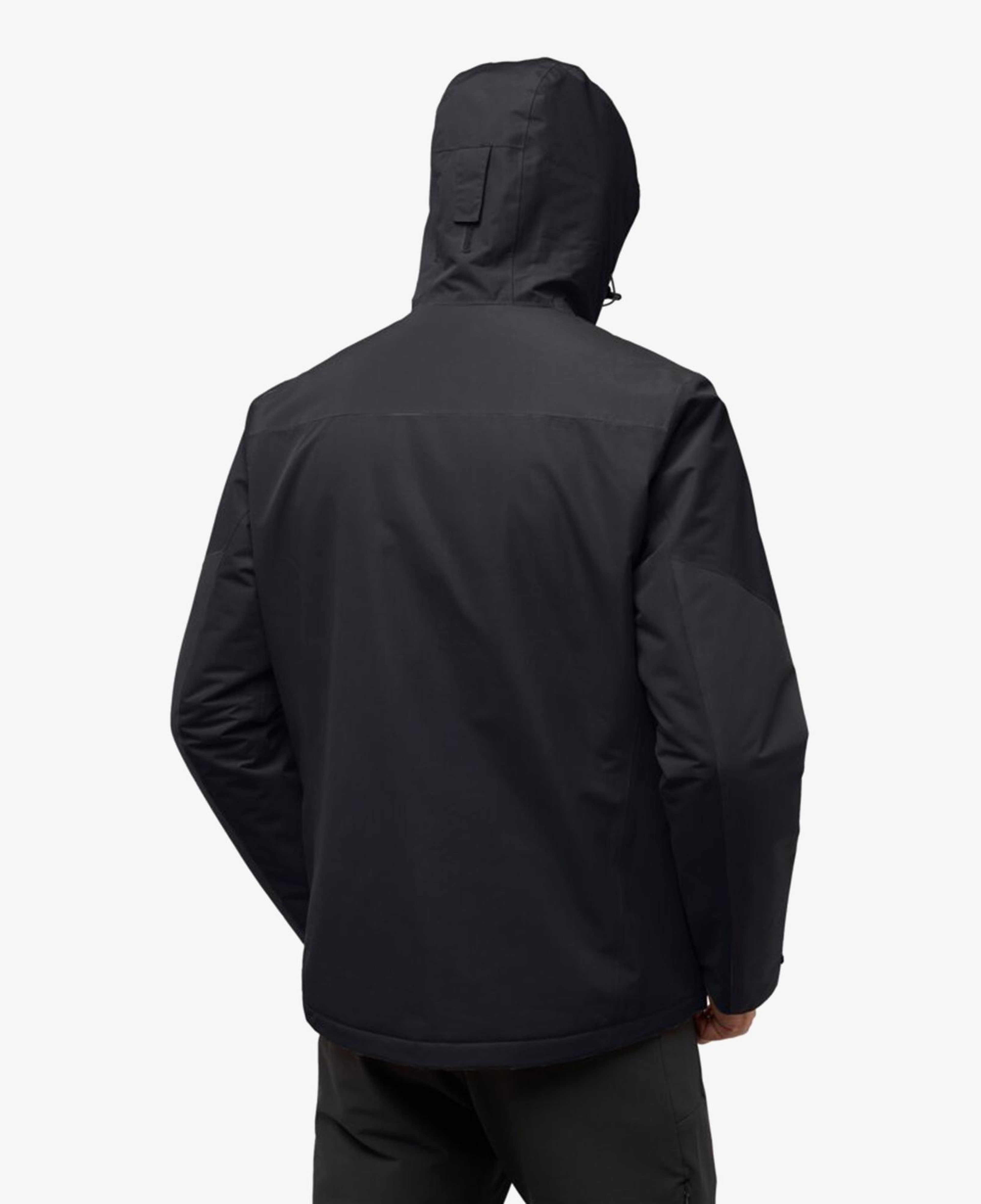 Jack Wolfskin Jasper Insulated Erkek Siyah Mont