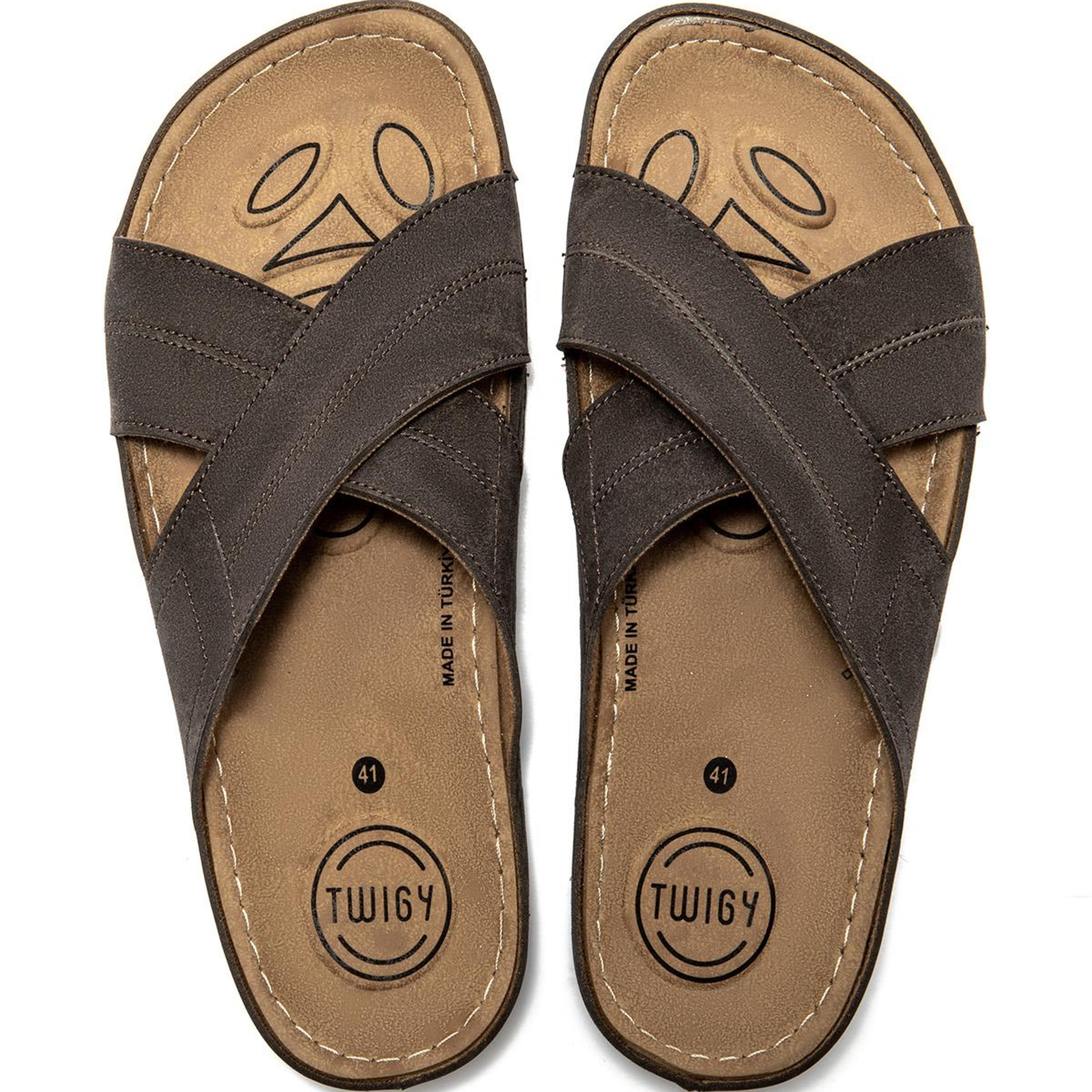 Silva Erkek Terlik Kahverengi 41/45