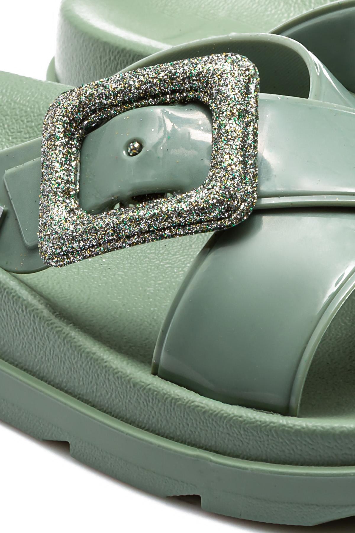 Match Kadın Terlik Yeşil 35/40