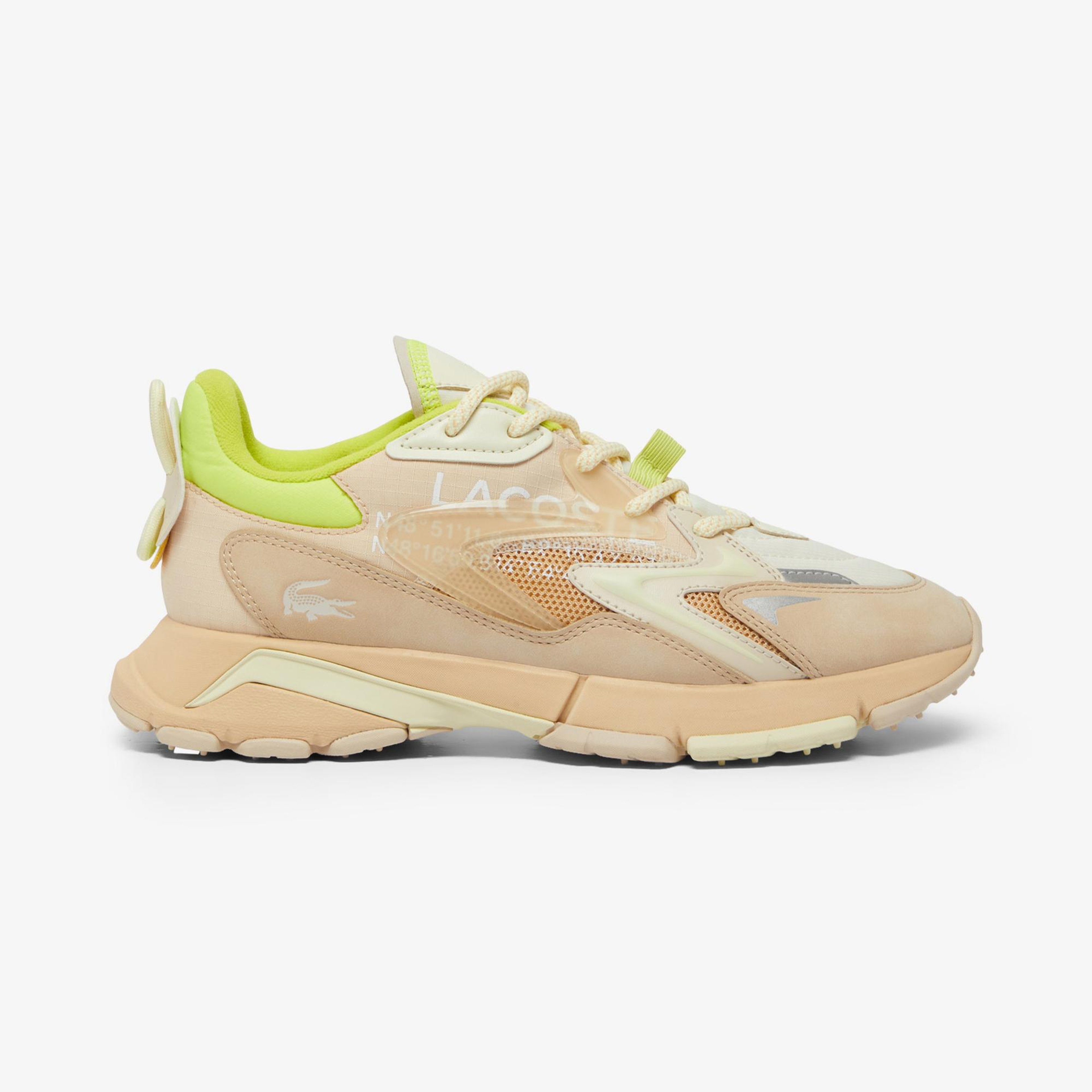 Lacoste L003 Neo Tech Erkek Bej Sneaker