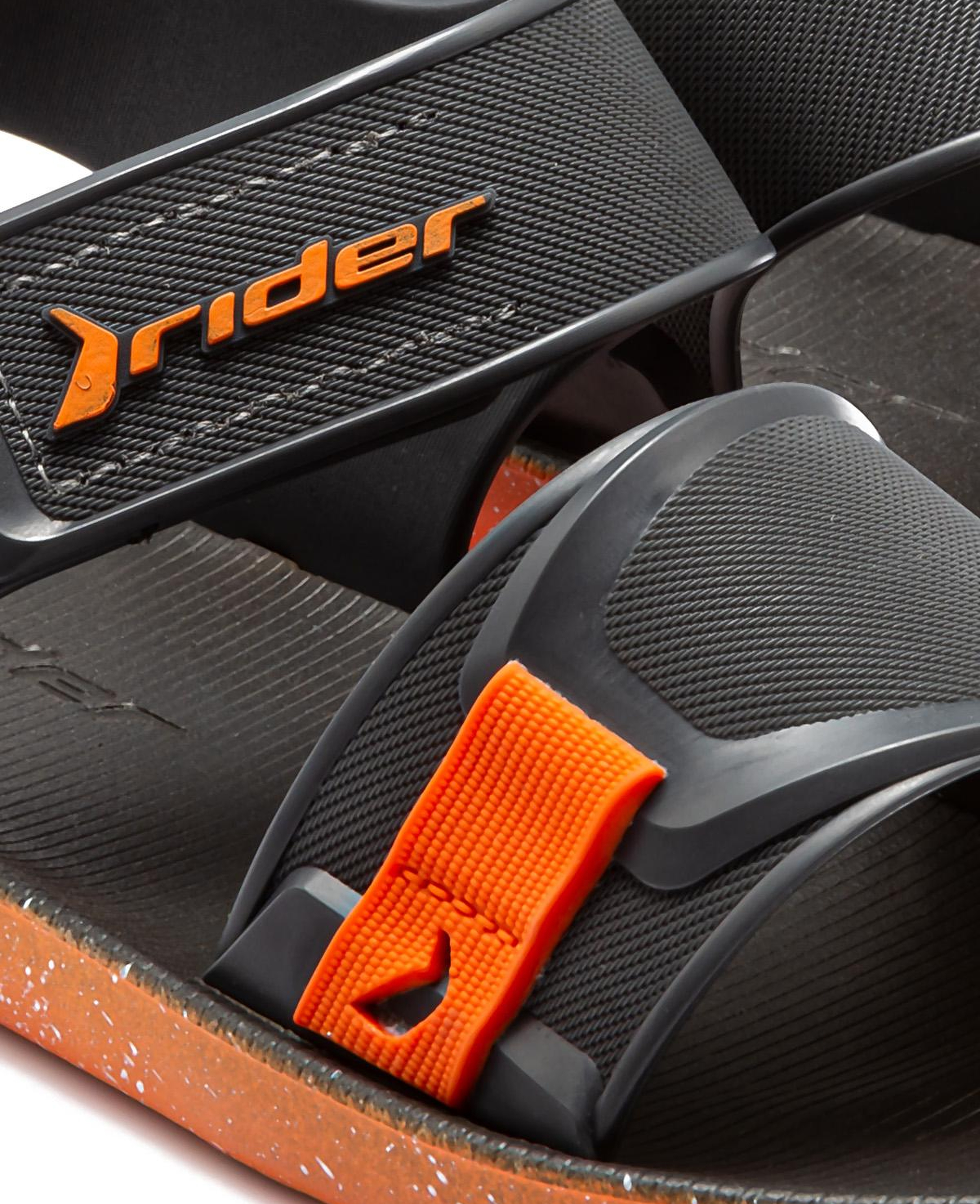 Kick Çocuk Sandalet Siyah-Turuncu 28/38