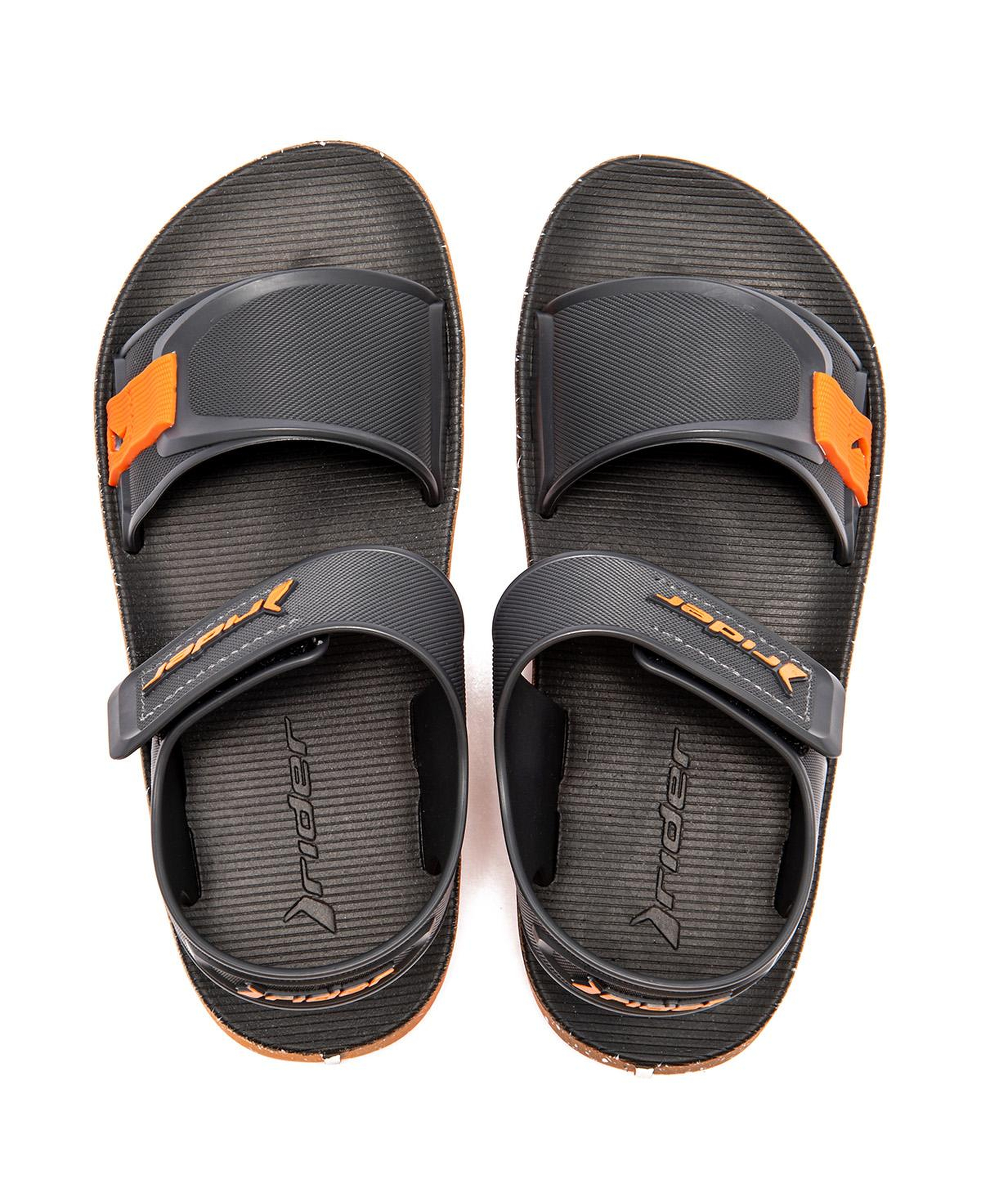 Kick Çocuk Sandalet Siyah-Turuncu 28/38